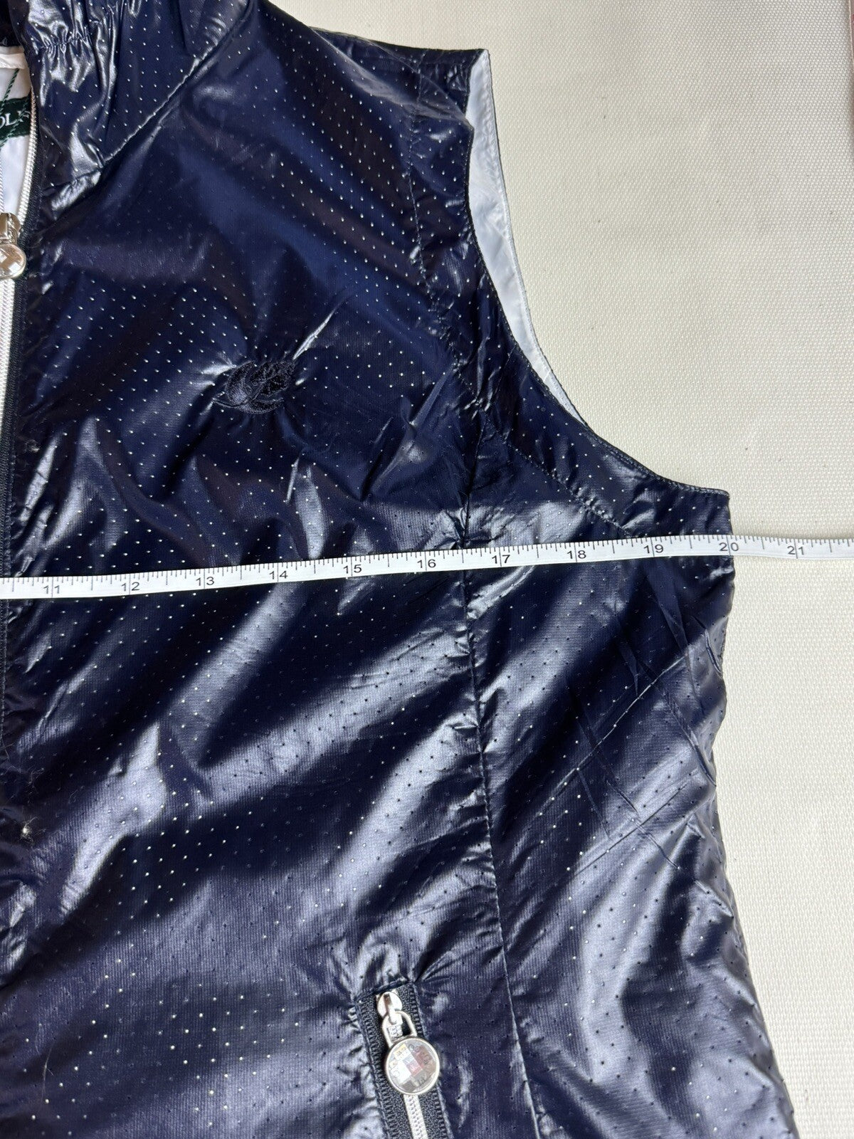Golfino Women ‘s Golf Vest Navy Sz 10. (61)