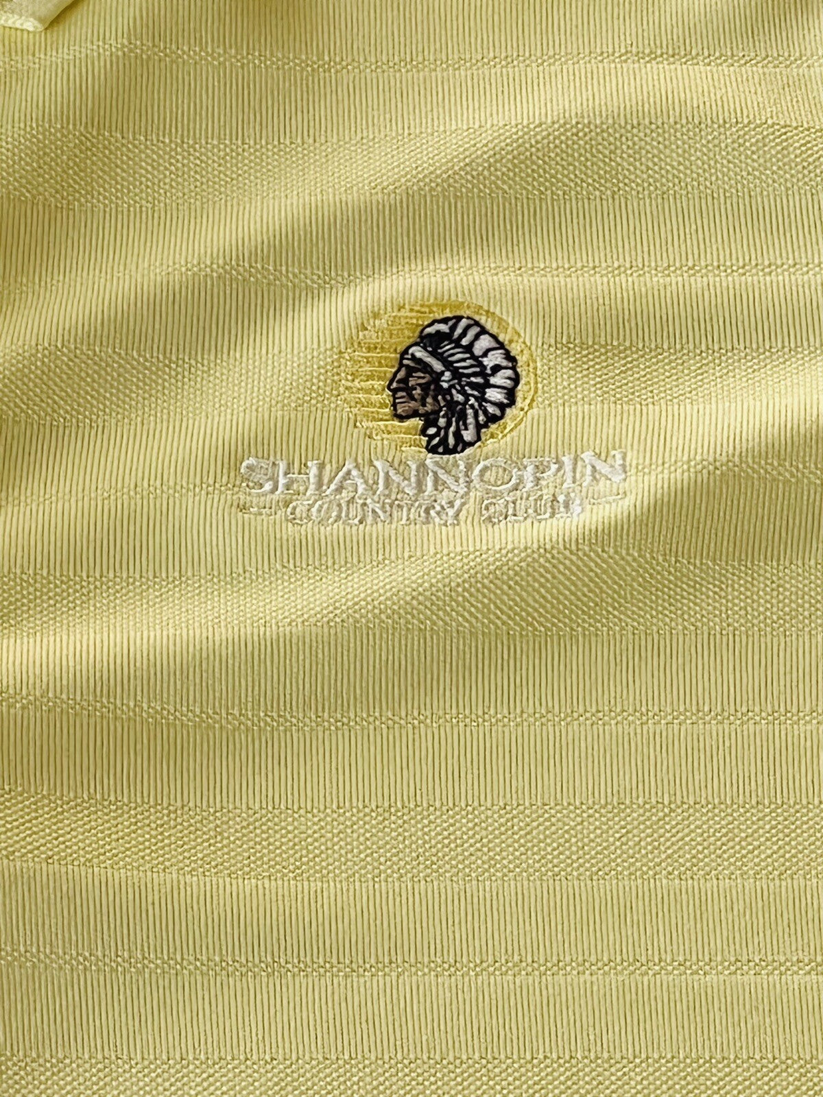 Kate Lord Women's Golf Shirt Yellow Sz S (B.16)