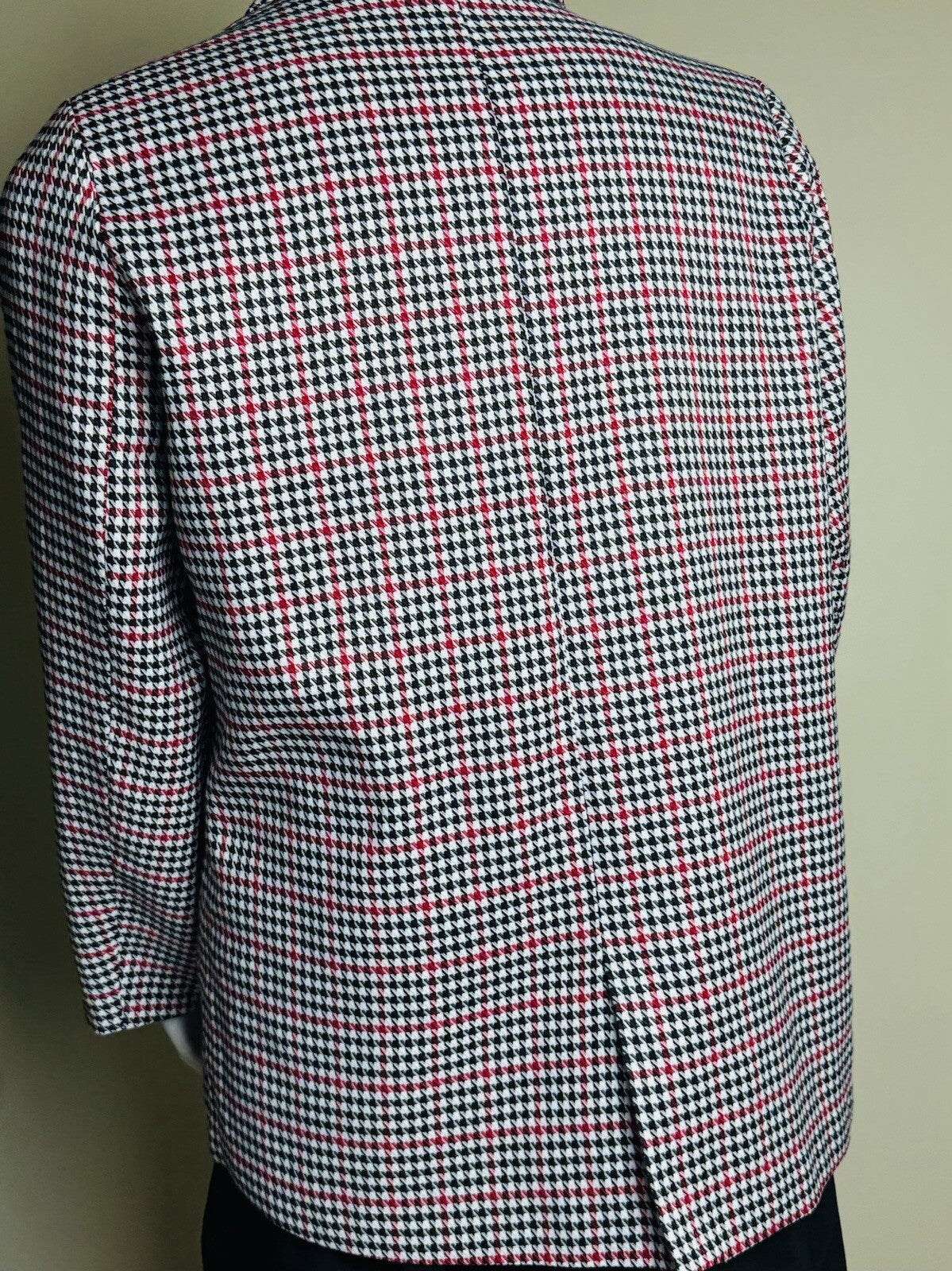 Women’s Houndstooth Blazer Size 2XL (B.119)