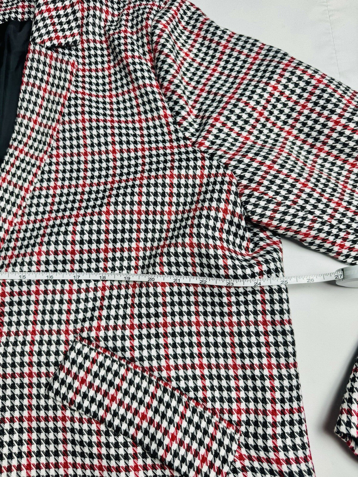 Women’s Houndstooth Blazer Size 2XL (B.119)