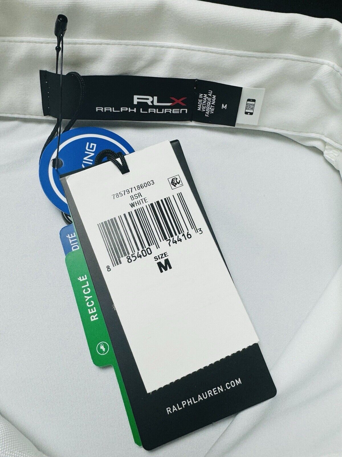 $98 RLX Ralph Lauren Women’s Golf Polo Shirt Size M (B.82)