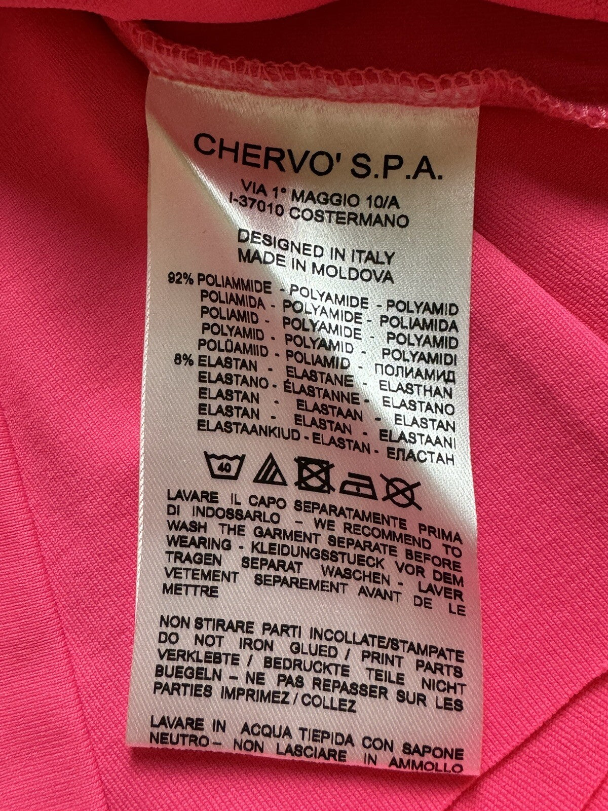 Chervo Sports Skirt Skort Women's Pink Stretch Golf Pockets Tennis Sz XS. (64)