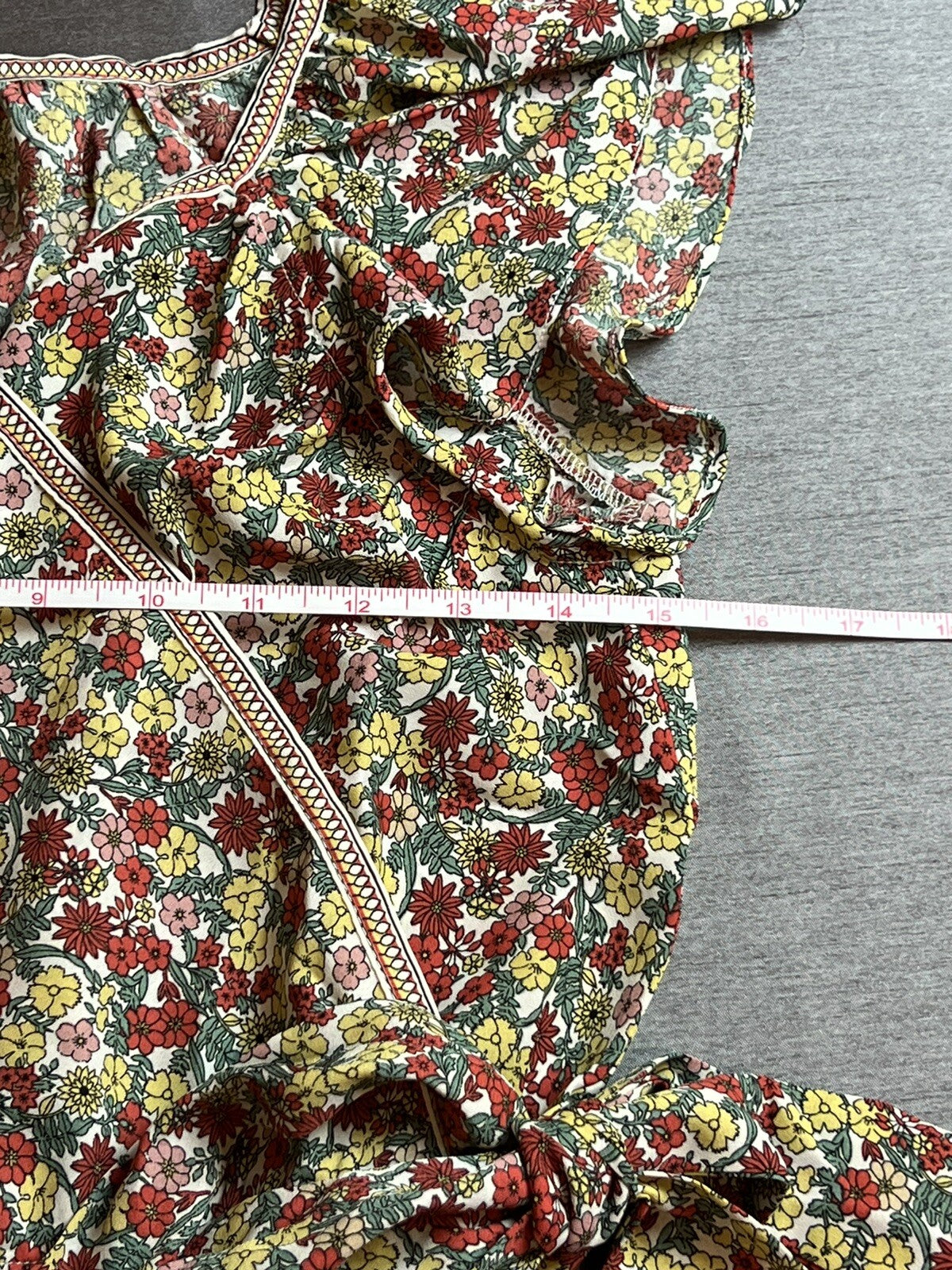 $98.Max Sport Women’s Top Sz S Floral Multicolor Blouse (B.03)
