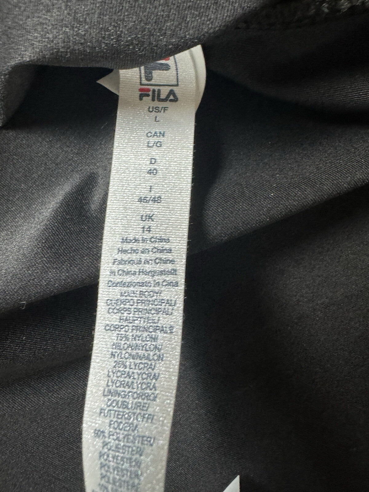 Fila Sport Women’s Tank Top Racerback Athletic Shirt Sz L. (B.79)