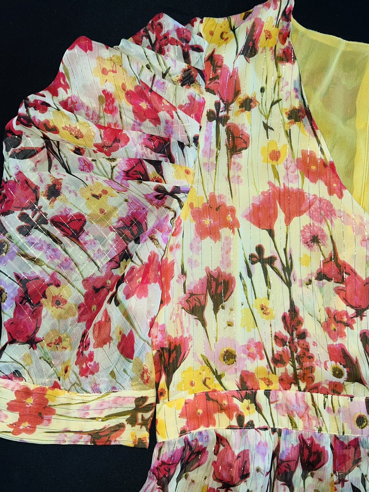 $228 WALTER BAKER Women’s Multicolor Floral Dress Sz 8
