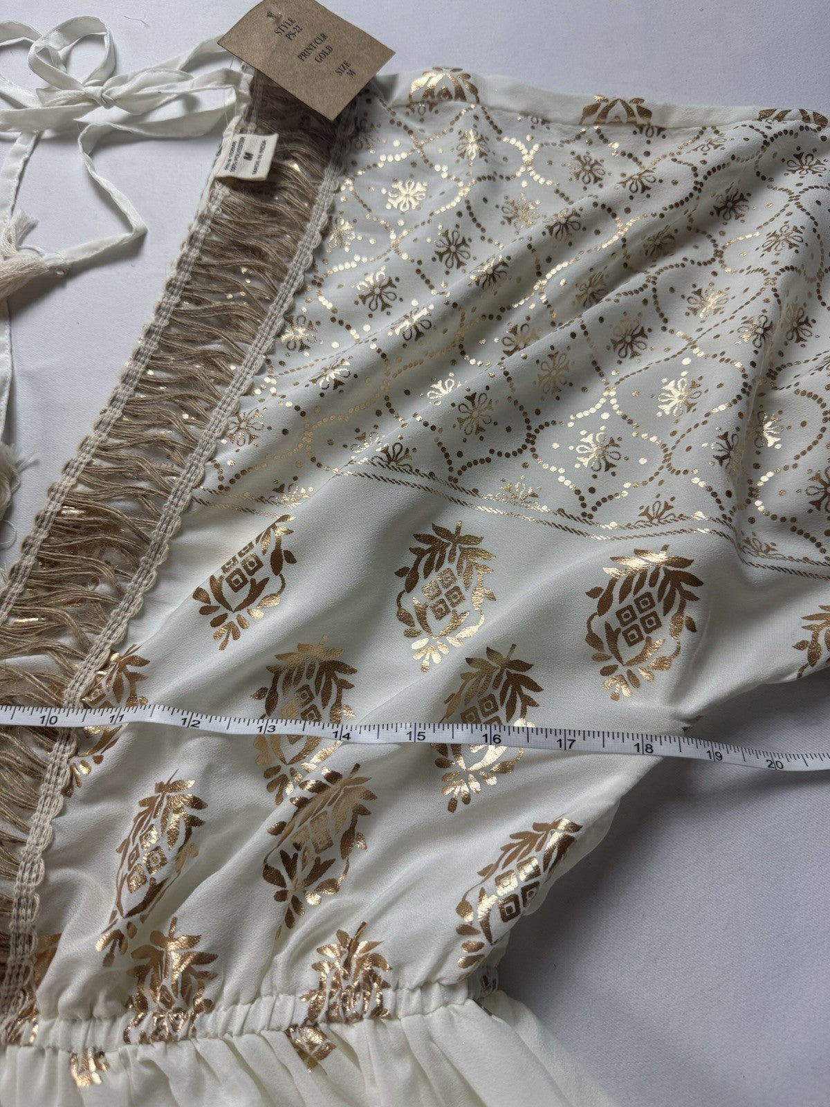 Dress Nado Women’s embroidery Long Maxi Dress Sz M. (B.151)