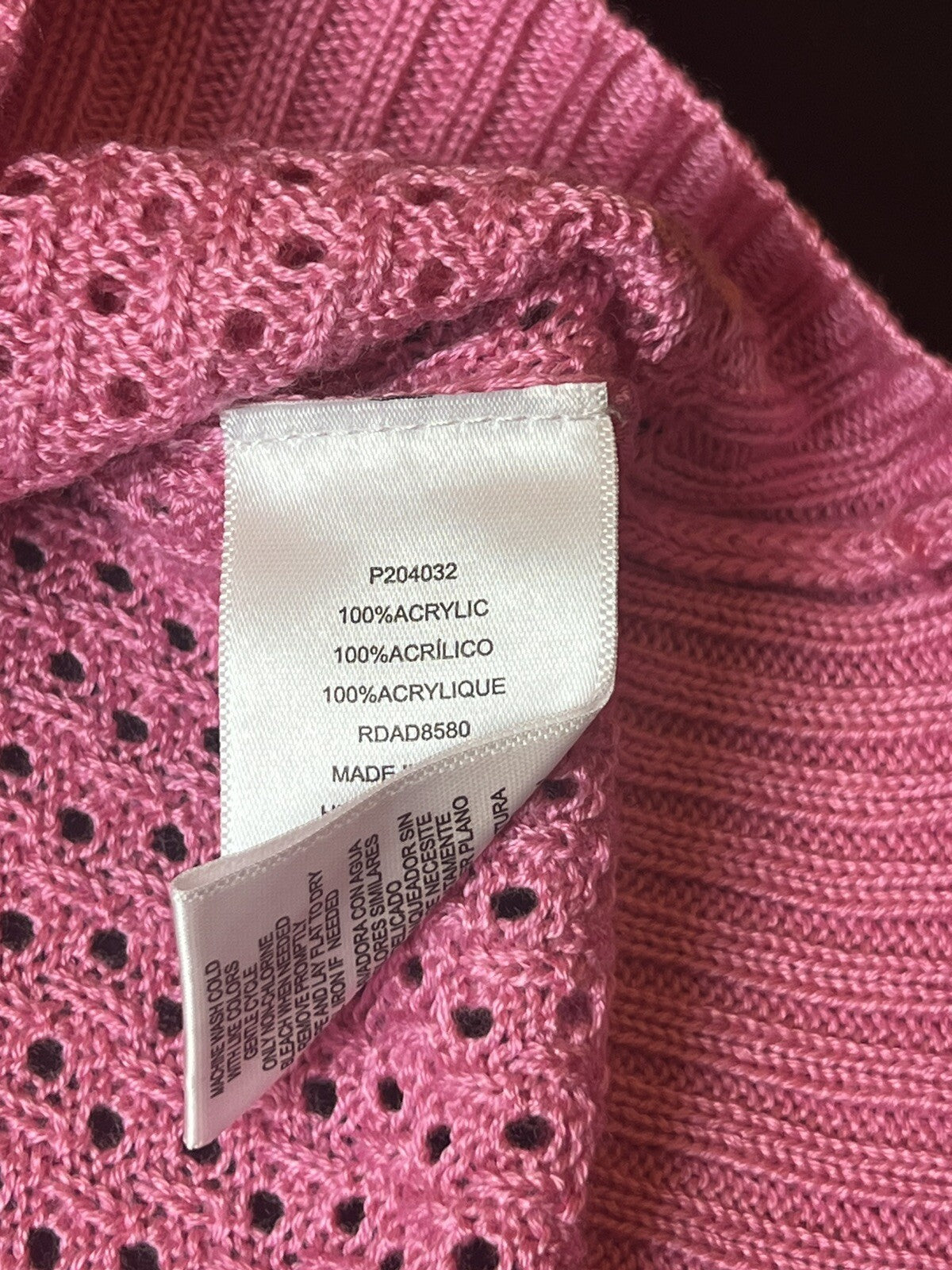 Almost Famous Women's 2 Piece Set Pink Top Sz L /Bottom Sz XL (7)