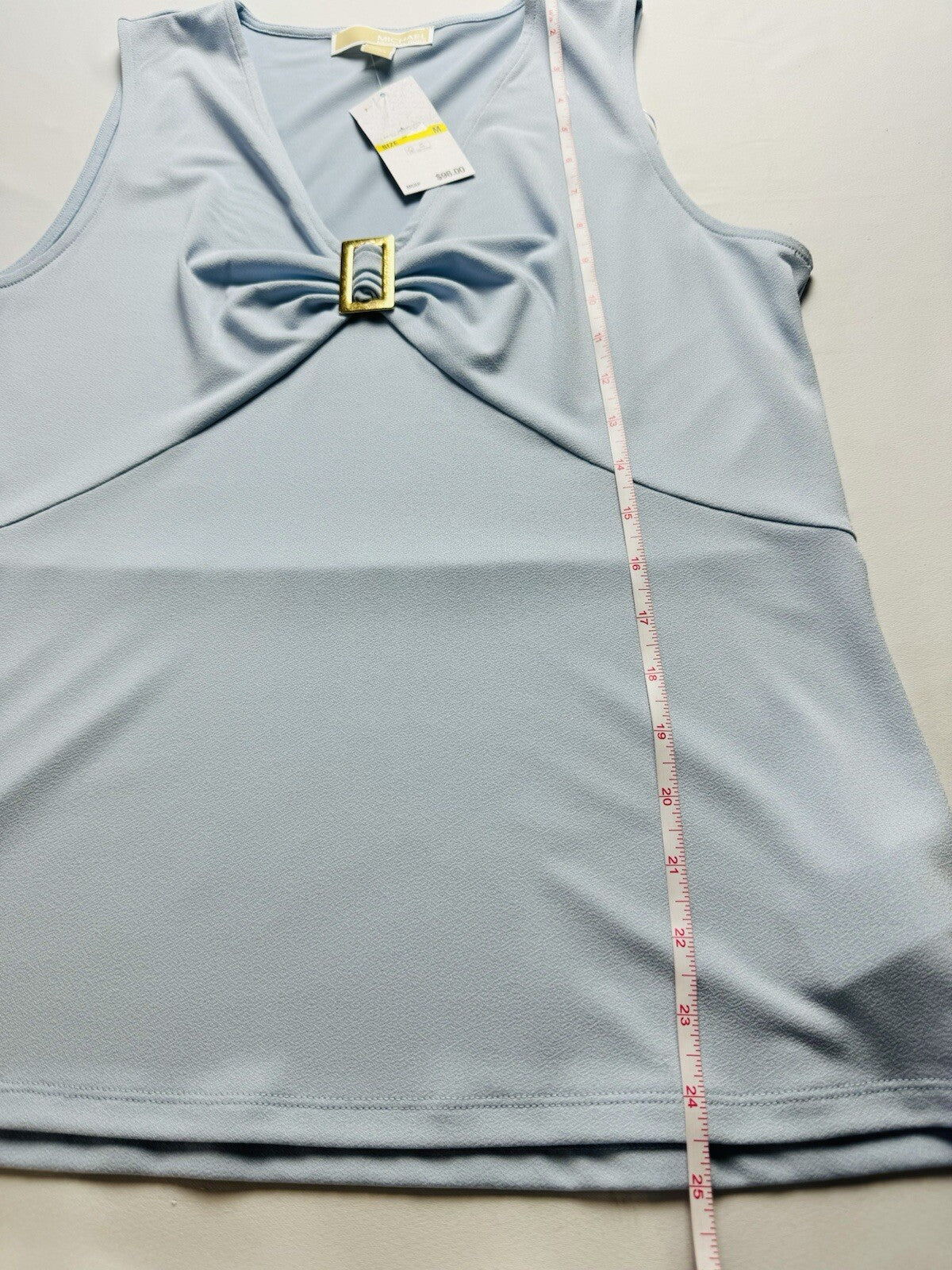 $98 Michael Kors Women’s Top Blue Blouse Sz M. (B.72)