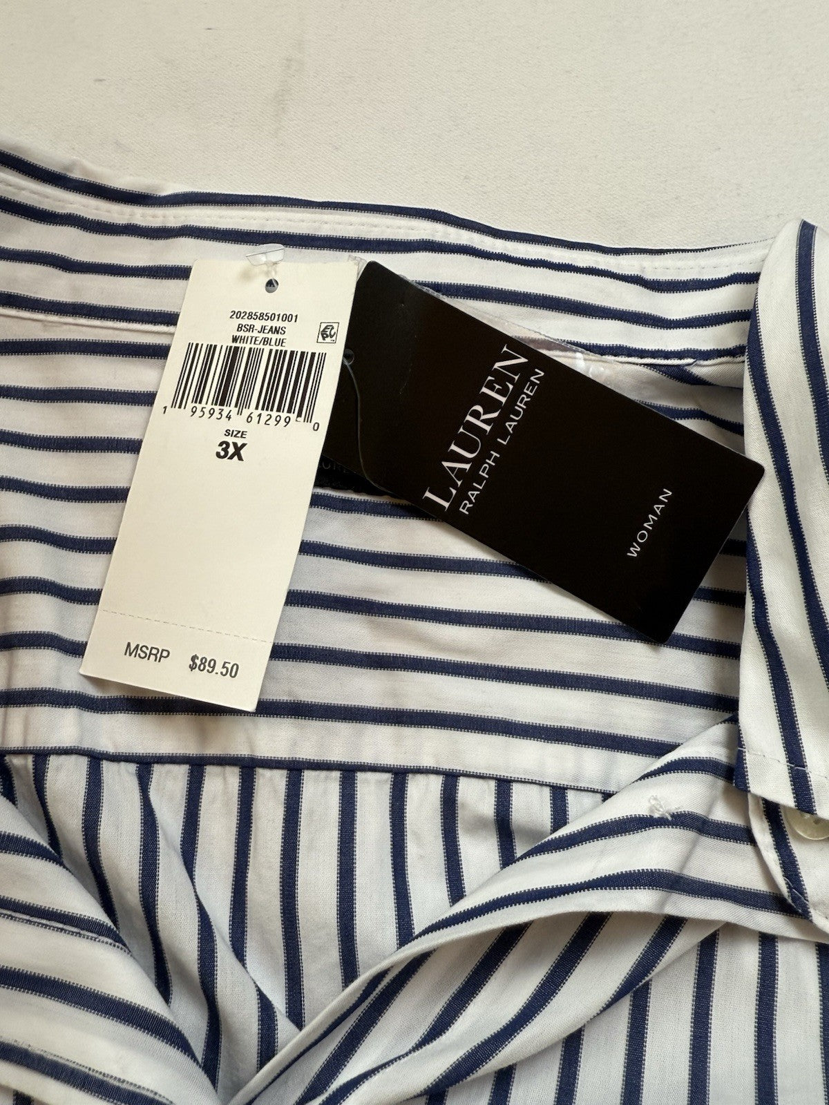 $89 Lauren Ralph Women’s Golf Polo Shirt Size 3X. (B.167)