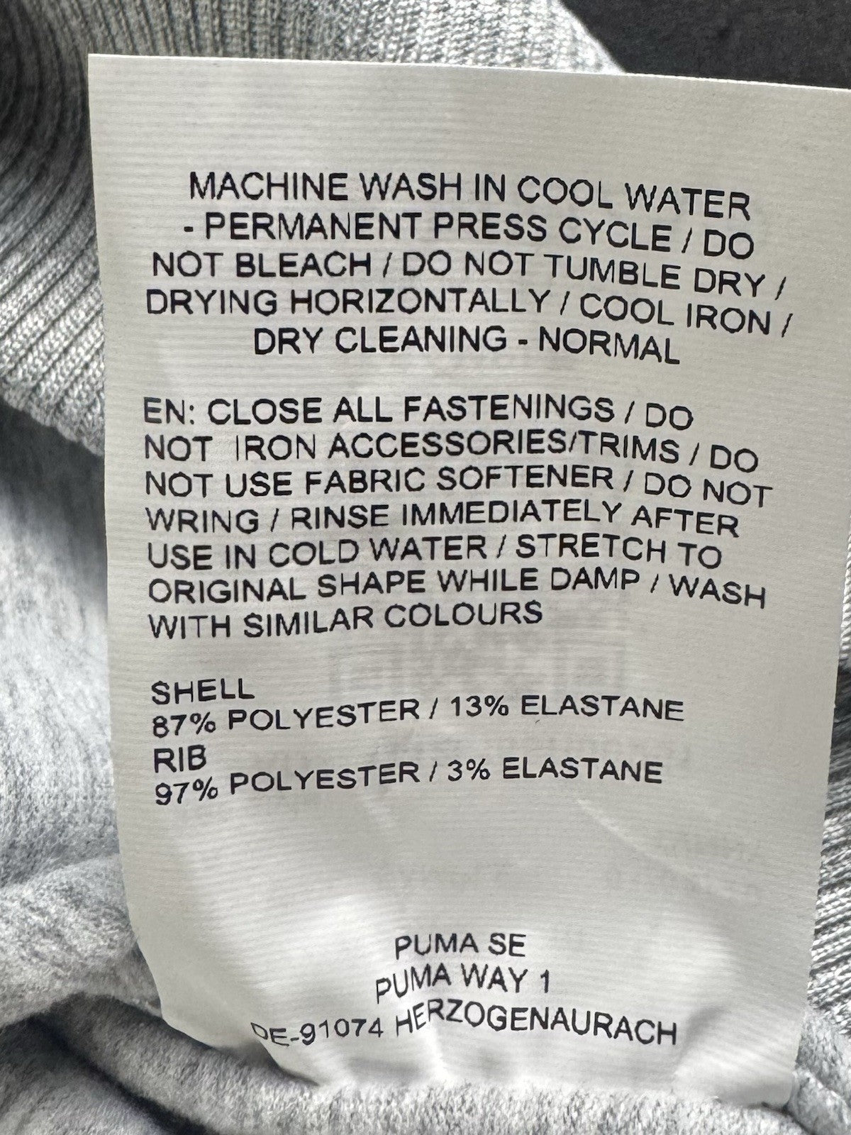 Puma Women's Golf Sweater Gray Size XS. (B.038)