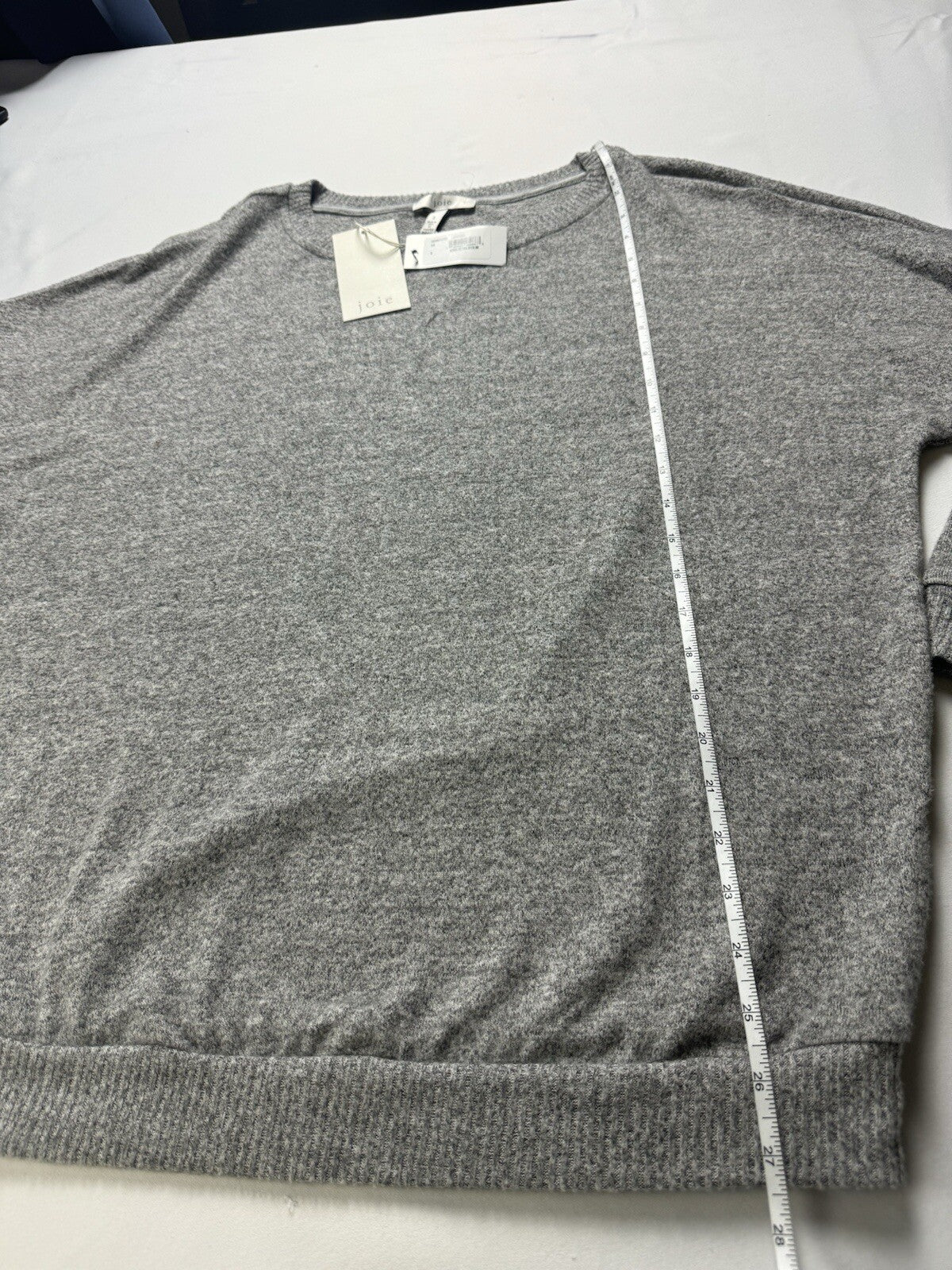 $128 Joie Sweater Pullover Women’s Heather Gray Jenina Sz S (B.116)