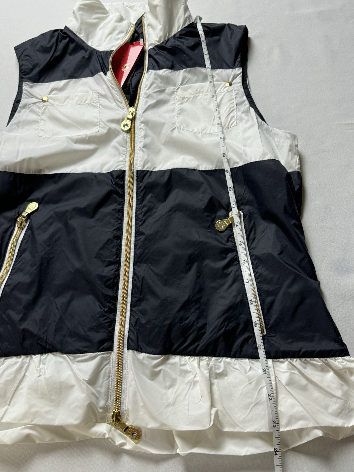 Brendratti Eliza Women’s Golf Full Zip Vest Ital 40 Us XS (B.94)