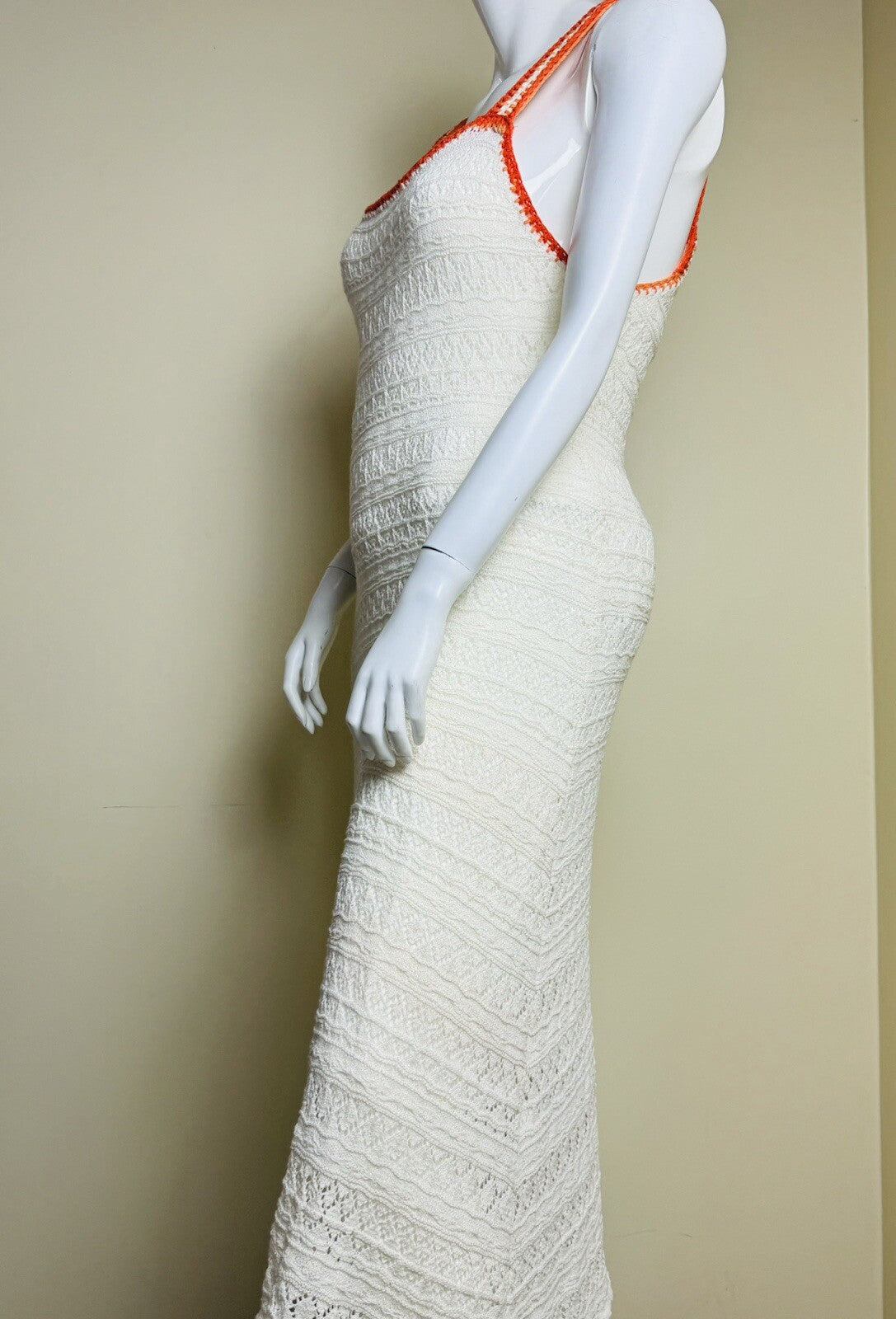 $139 Sam Edelman Women's Crochet Ivory Dress Sz XL (B.91)