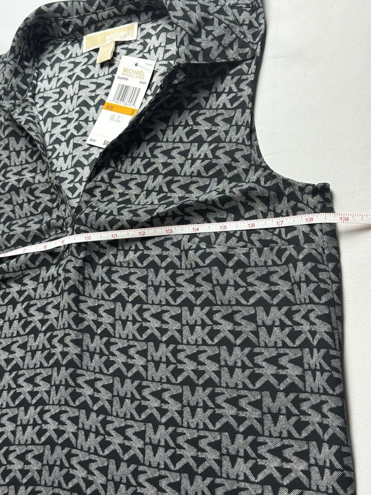 $88 Michael Kors Women’s Top Logo Blouse Sz S. (B.62)