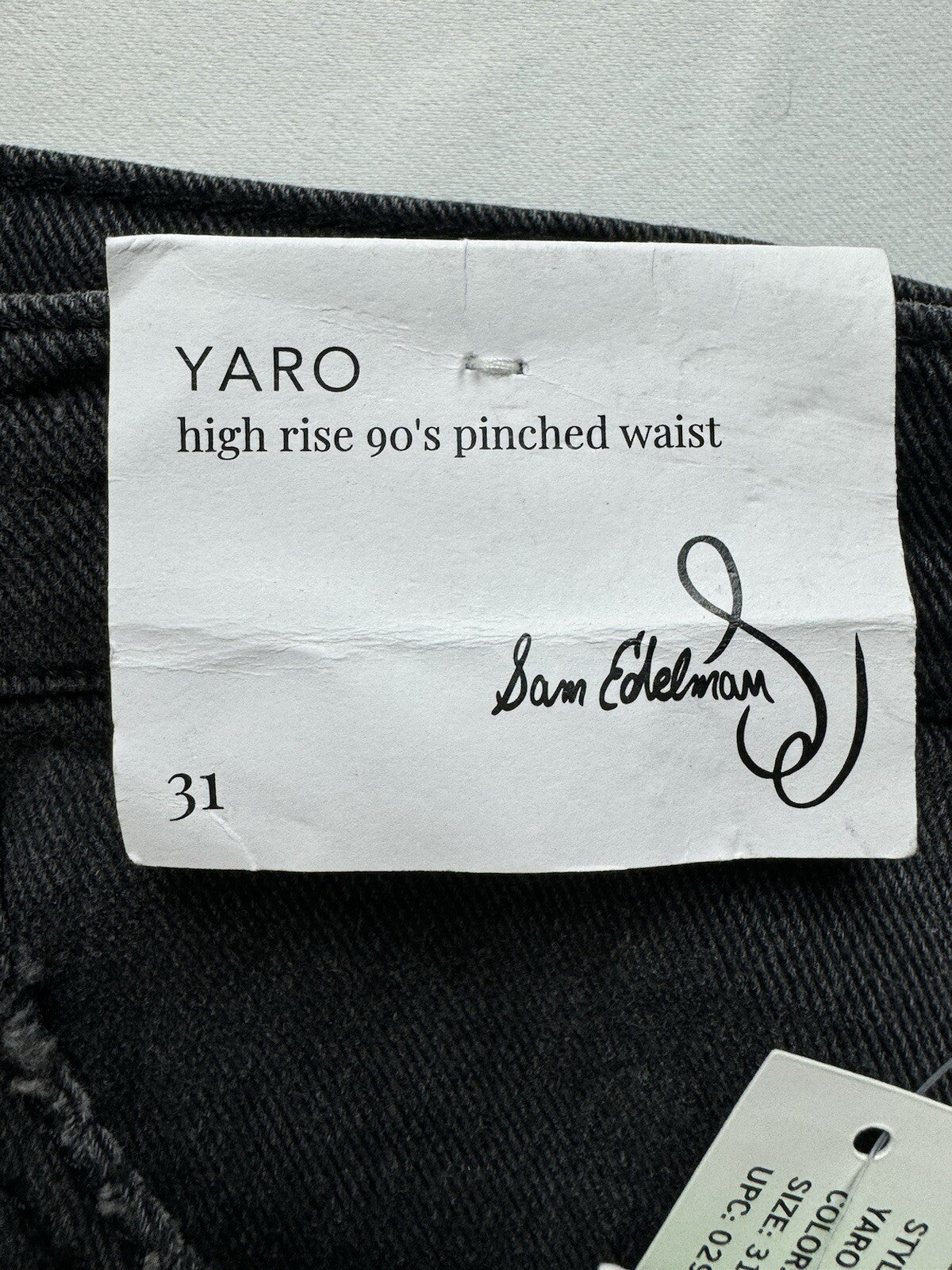 $99 SAM EDELMAN YARO High Rise Women’s Jeans Gray Sz 31. (B.94)