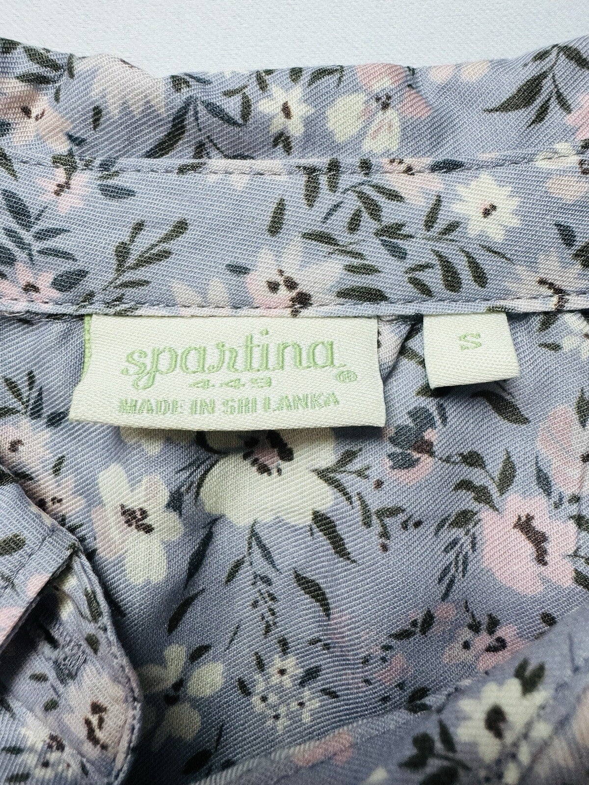 $128 Spartina 449 Women’s Top Golf Long Sleeve Shirt Sz S (B.120)
