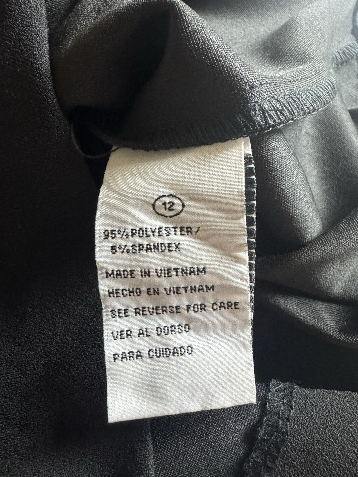 Shelby & Palmer Women’s Lace Sleeves Black Dress Size 12 (B.129)