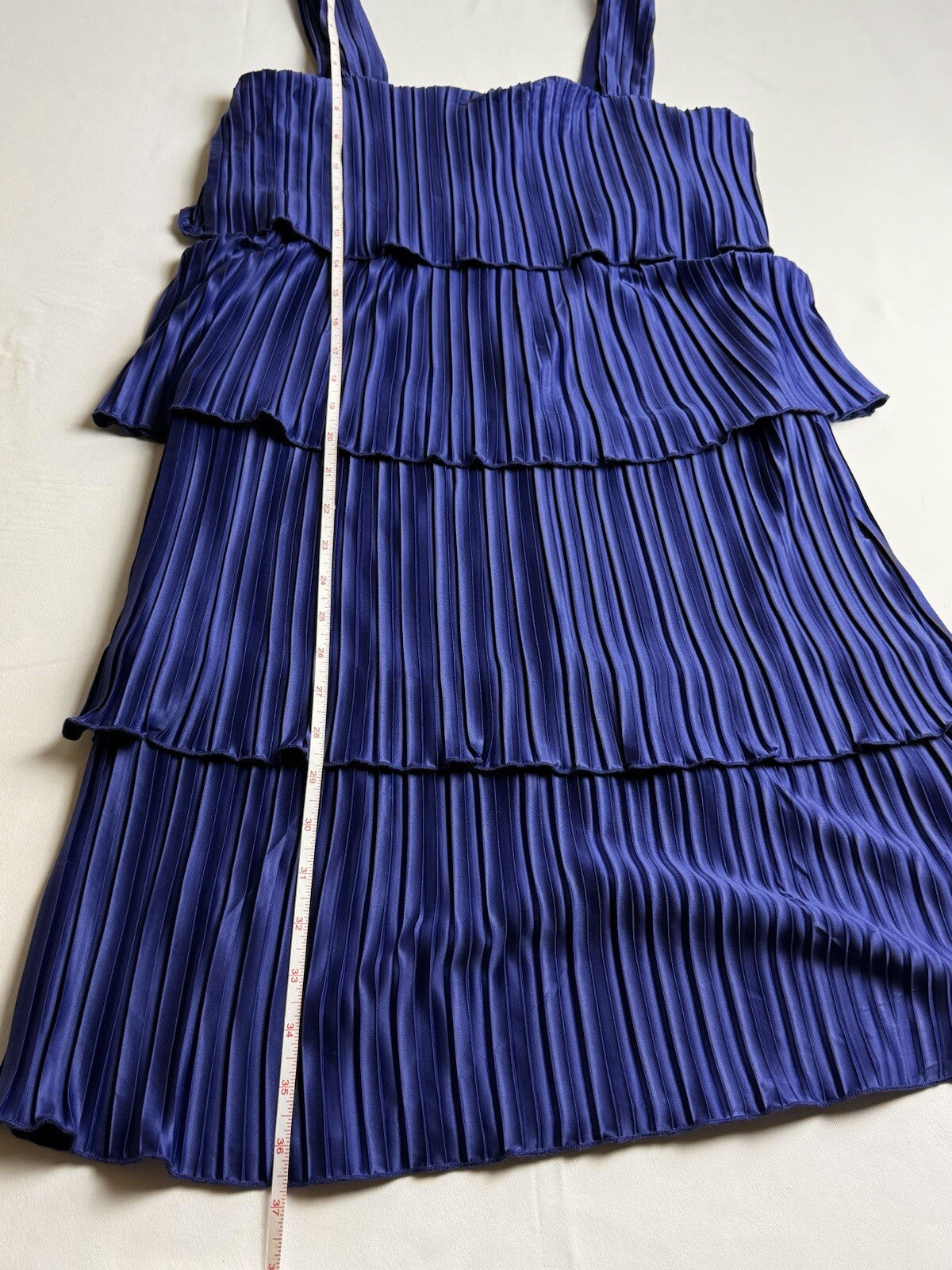 $129 DKNY Women’s Blue Sleeveless Dress Size 10. (B.78)