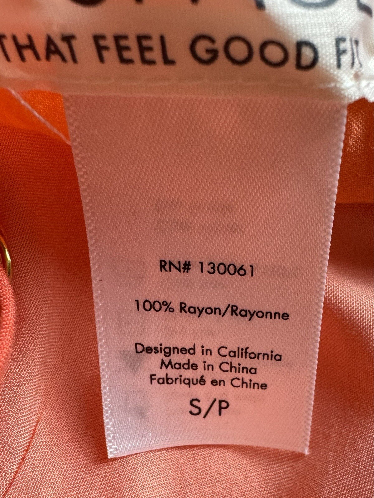 L*Space Leona Colorblock Maxi Sundress in Peche Punch Size S. (74)