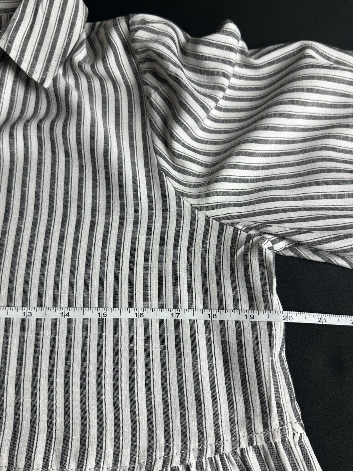 $168 Max Studio Women’s Stripes Dress Sz M (B.172)