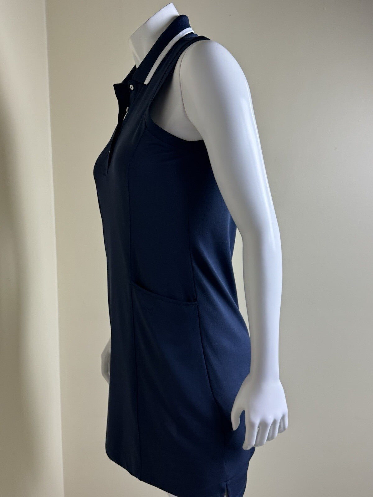Puma Women’s Polo Navy Dress w/ Shorts Sz S (B.131/5)