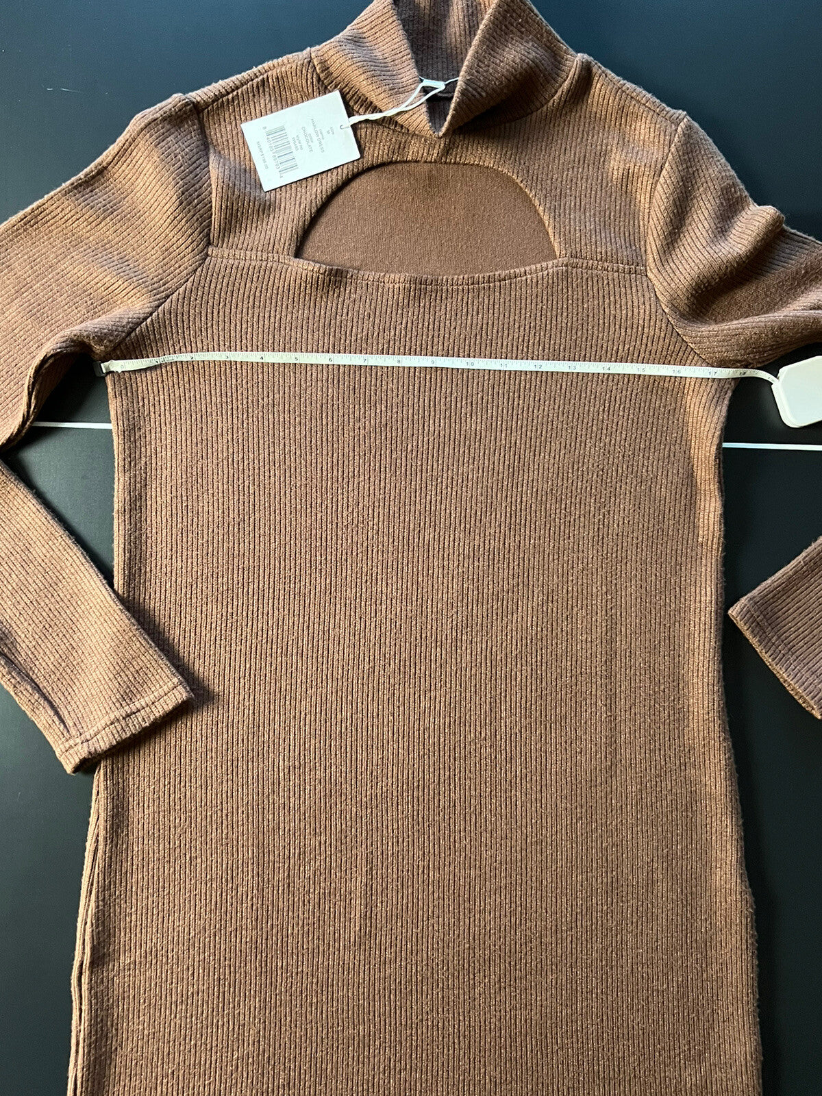 $198 Walter Baker Turtle Neck Key Hold Sweater Dress Size M
