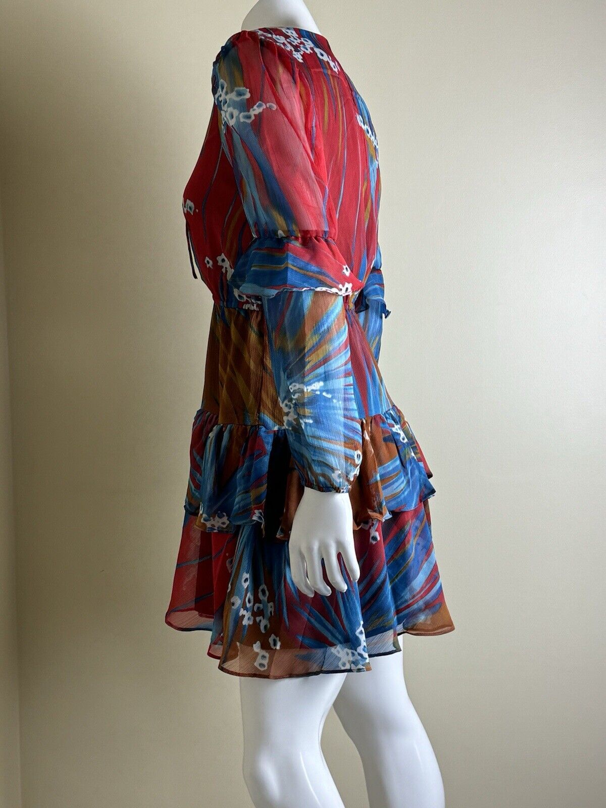 $248 WALTER BAKER Women’s Devina Dress Rio Palm Sz S. (B.18)