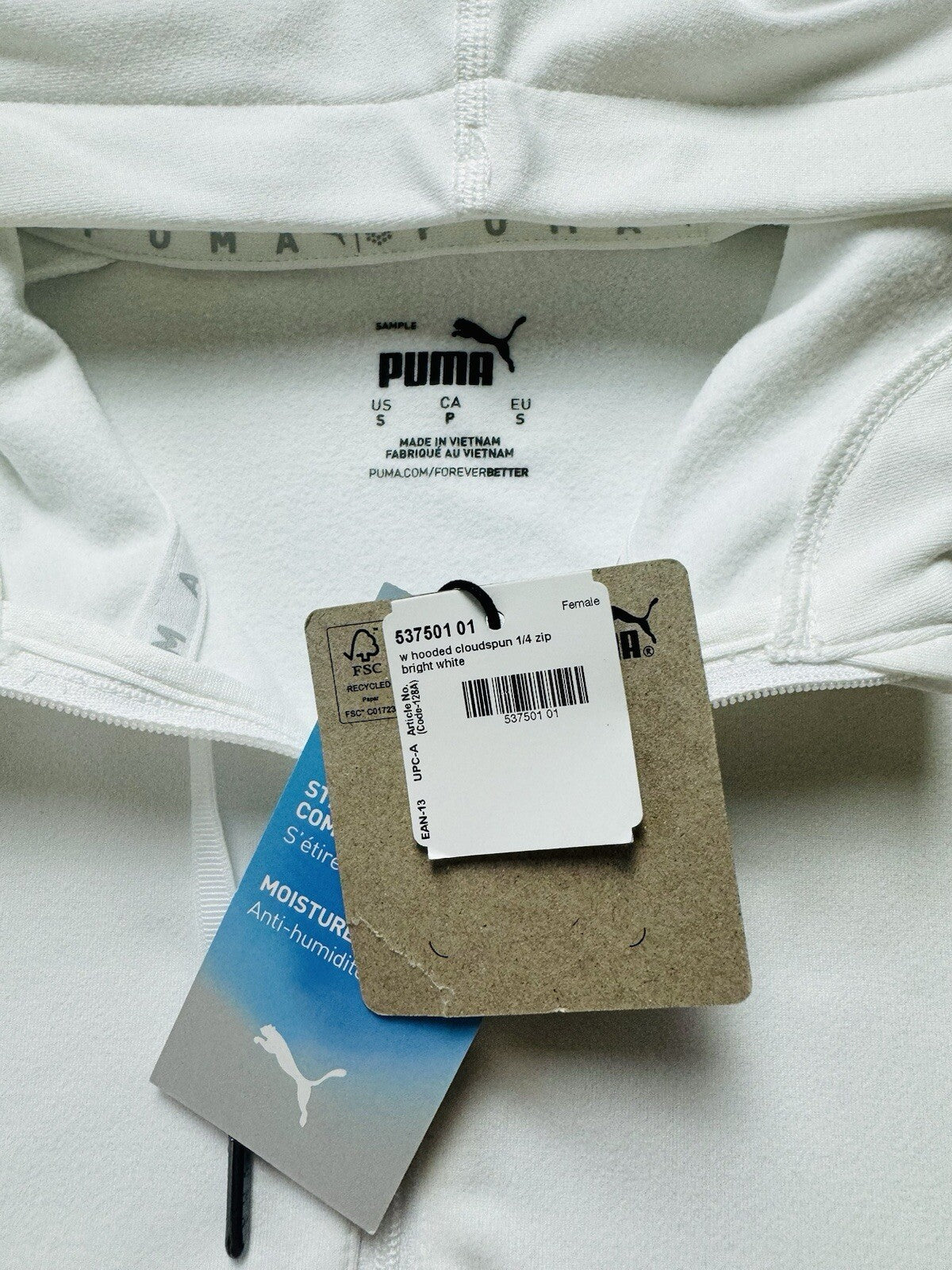 Puma Women's Hooded Golf Sweater Size S. (B.111)