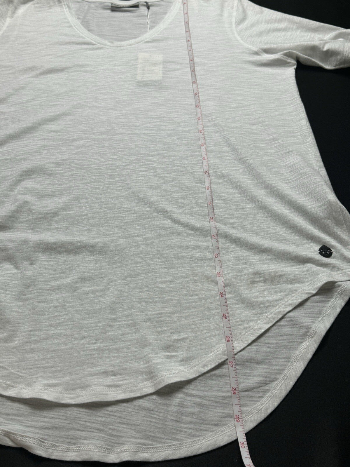 TASC Women’s Blouse Shirt Bamboo Organic Cotton. Sz L (B.82)