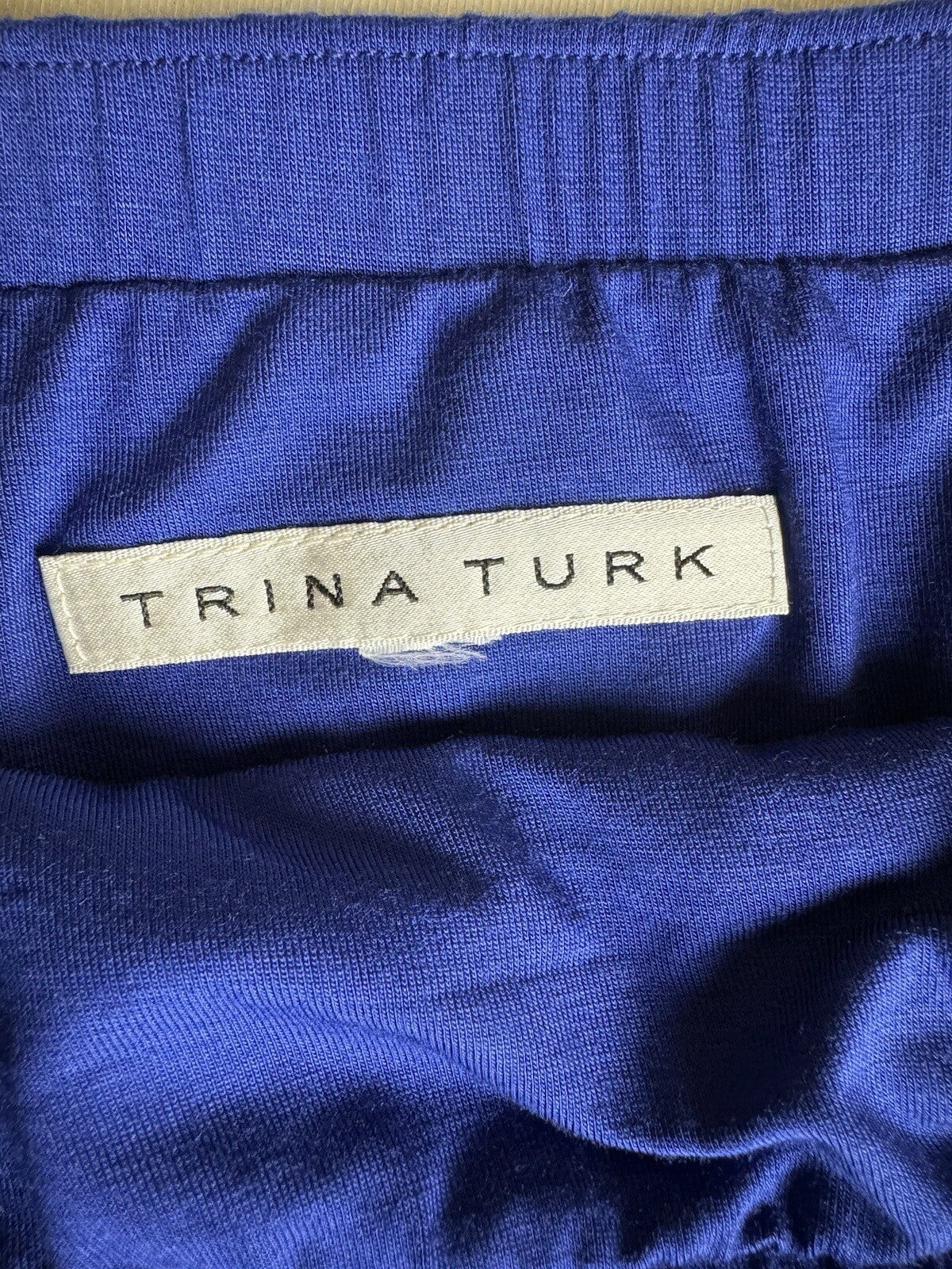 TRINA TURK Goldie Maxi Dress in Royal Blue Sz S (64)