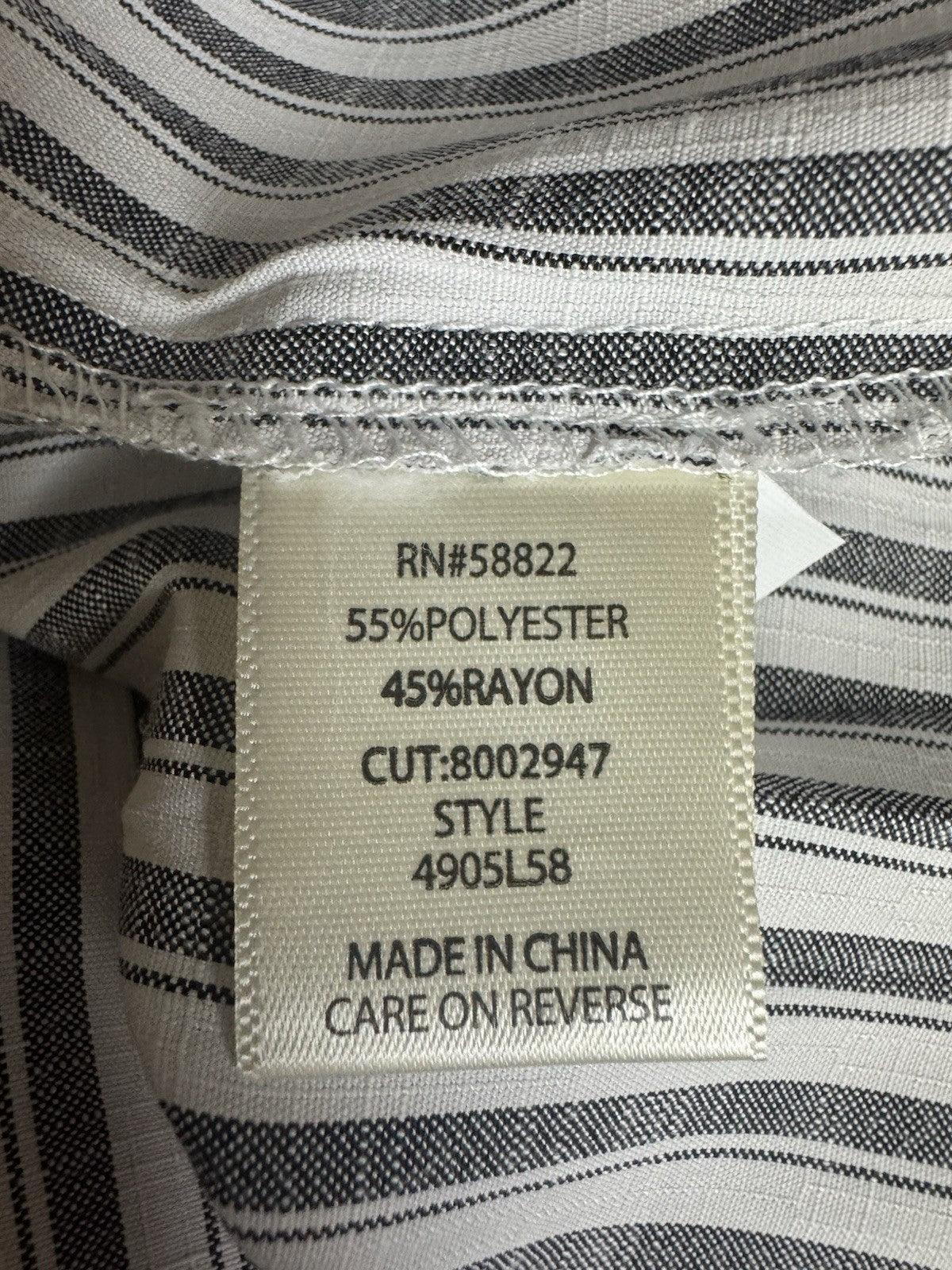 $168 Max Studio Women’s Stripes Dress Sz M (B.172)