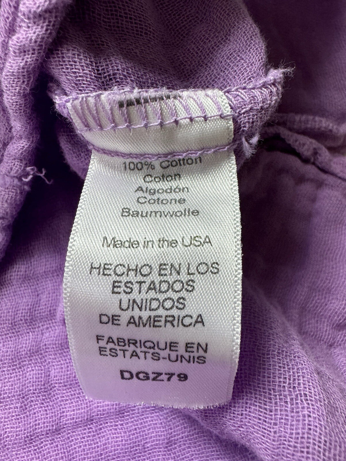 $88 Michael Stars Women’s V Neck Purple Top Sz S. (B.102)