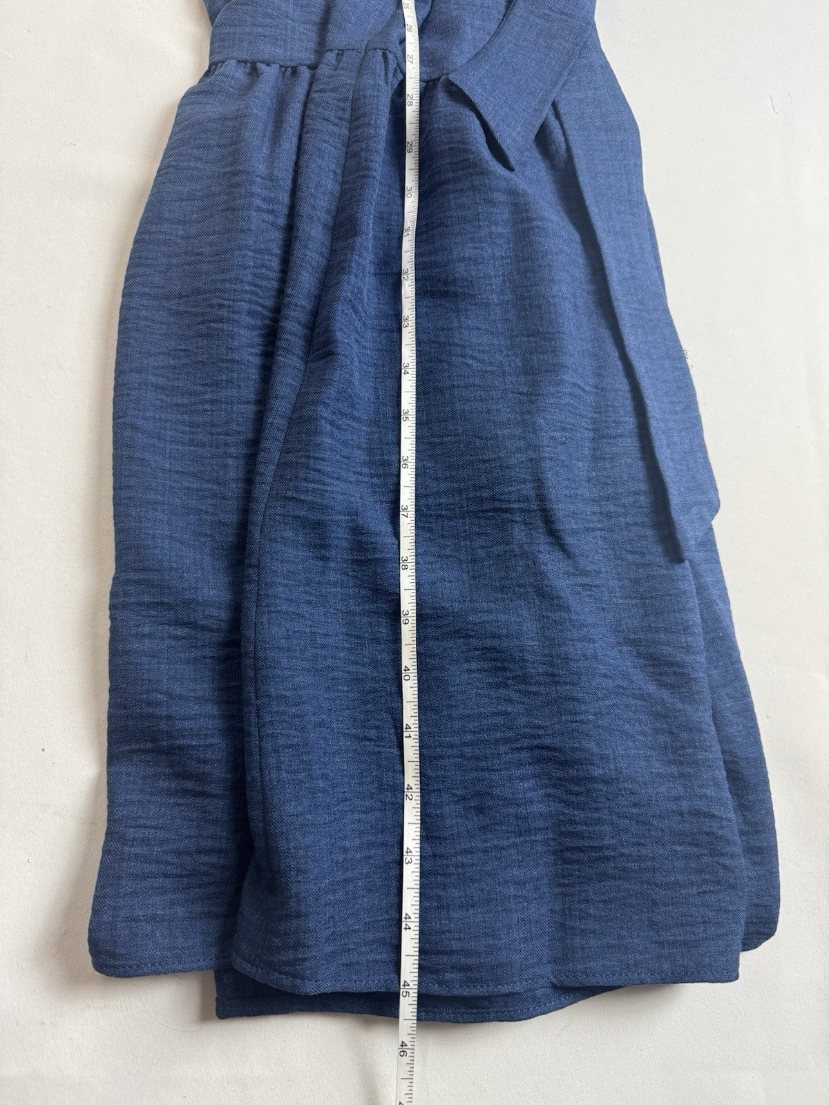 $129 DKNY Women’s Navy belted Dress Sz 4. (B.151)