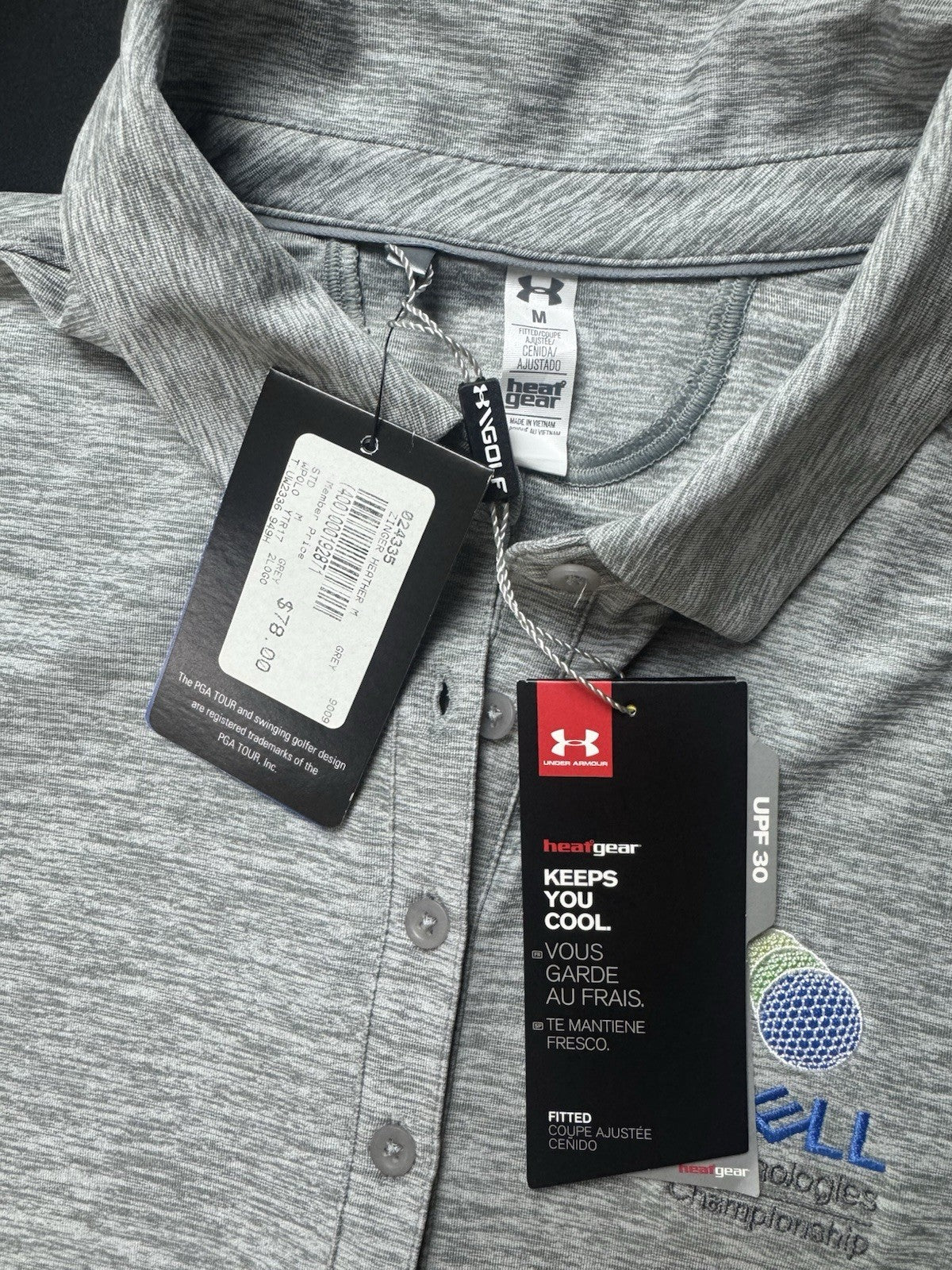 Under Armour Women's Golf Tennis Shirt Sz M (B.153)