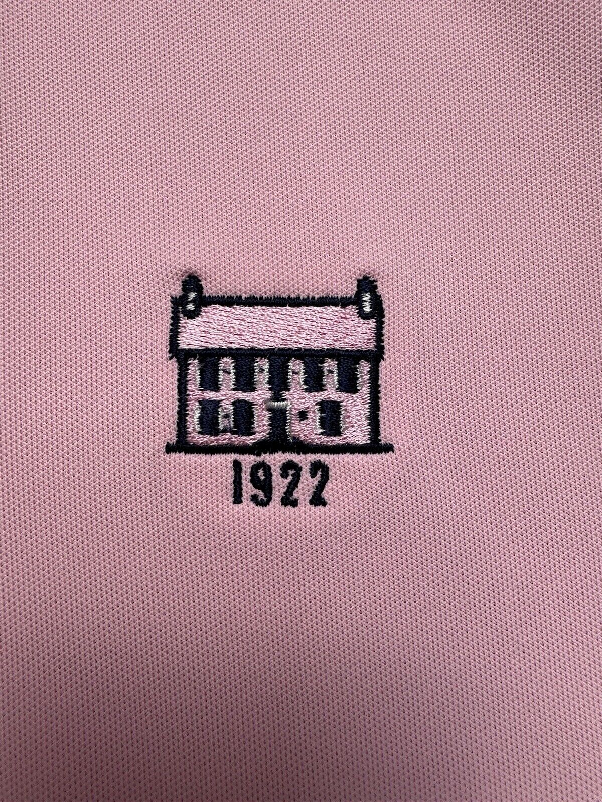 Peter Millar Women’s Golf Polo Shirt Pink Sz L. (B.80)