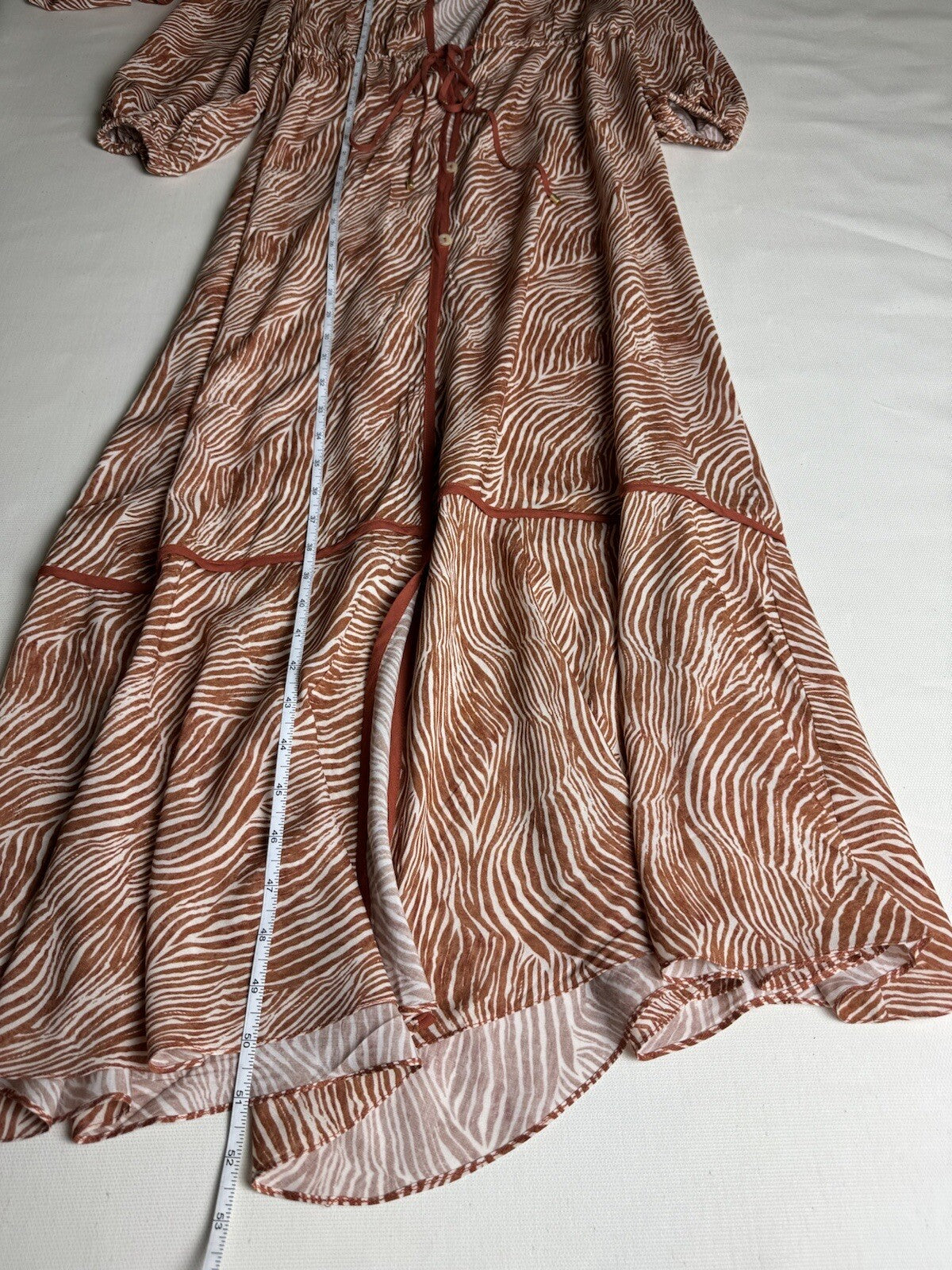 Vix Paula Hermanny Cover Up Maza Lia Long Dress Sz XS. (65)