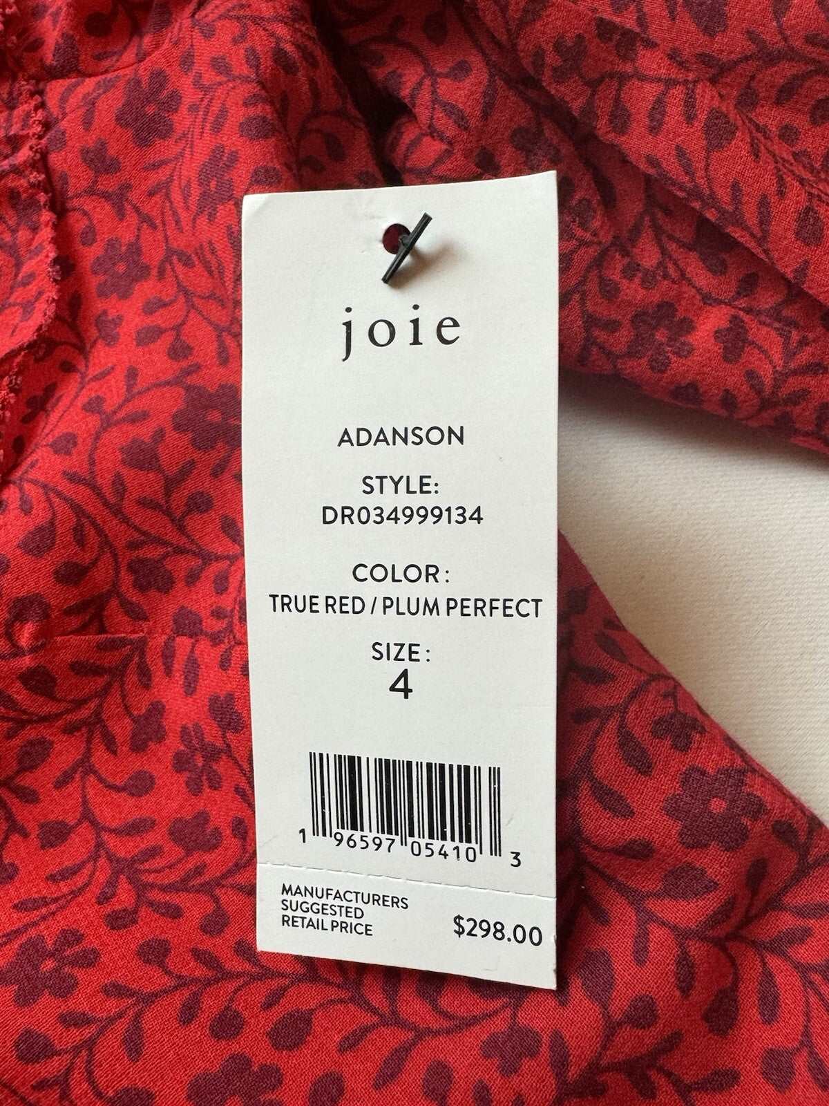 $298 Joie Women's Sz 4 Fit & Flare Dress. (B.55)