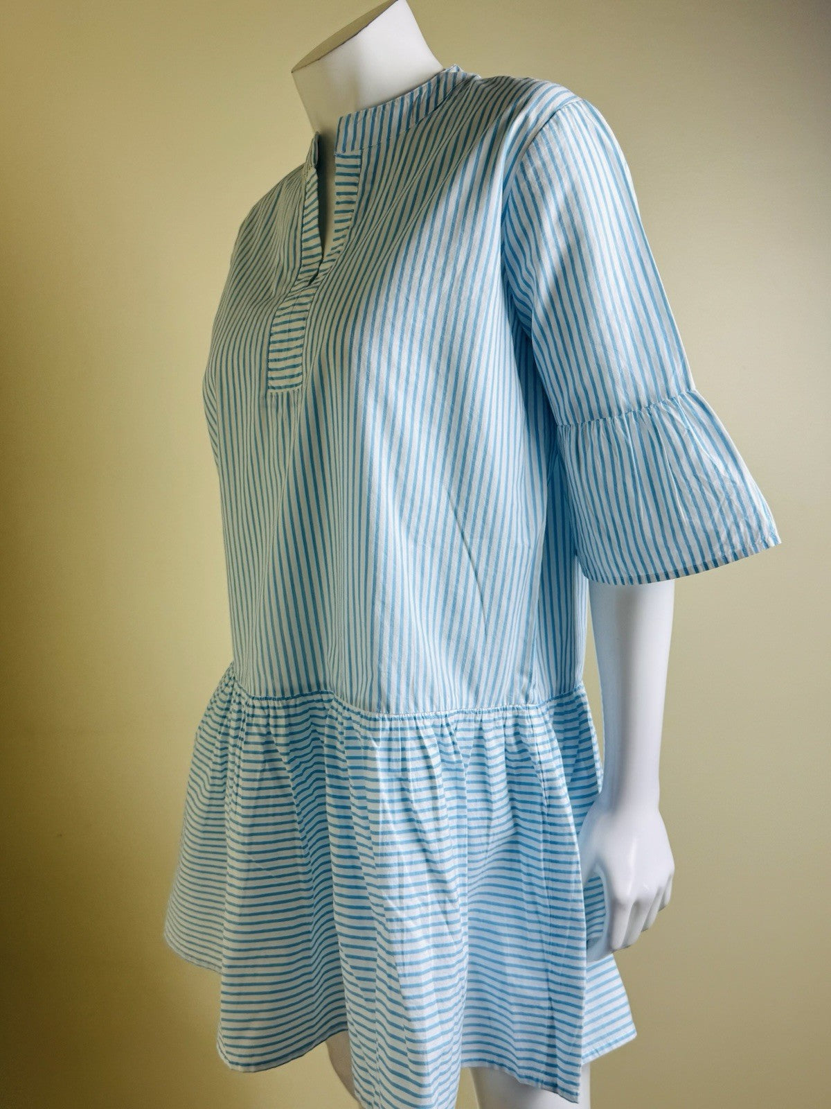 ADDISON BAY Women's Stripes Flared Dress Sz S. (B.158)