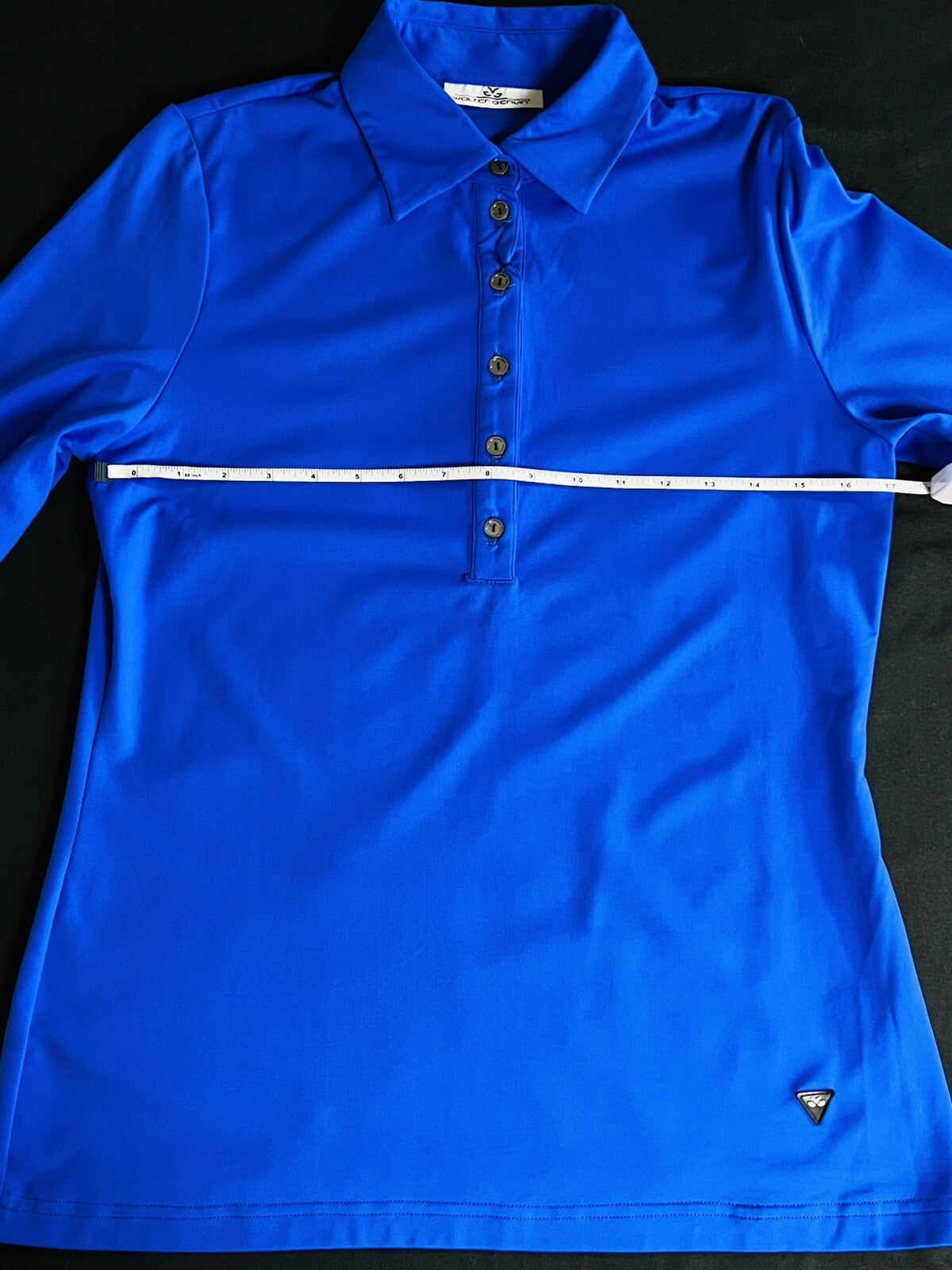 Walter Genuin Women's Golf Blue Shirt Sz XL