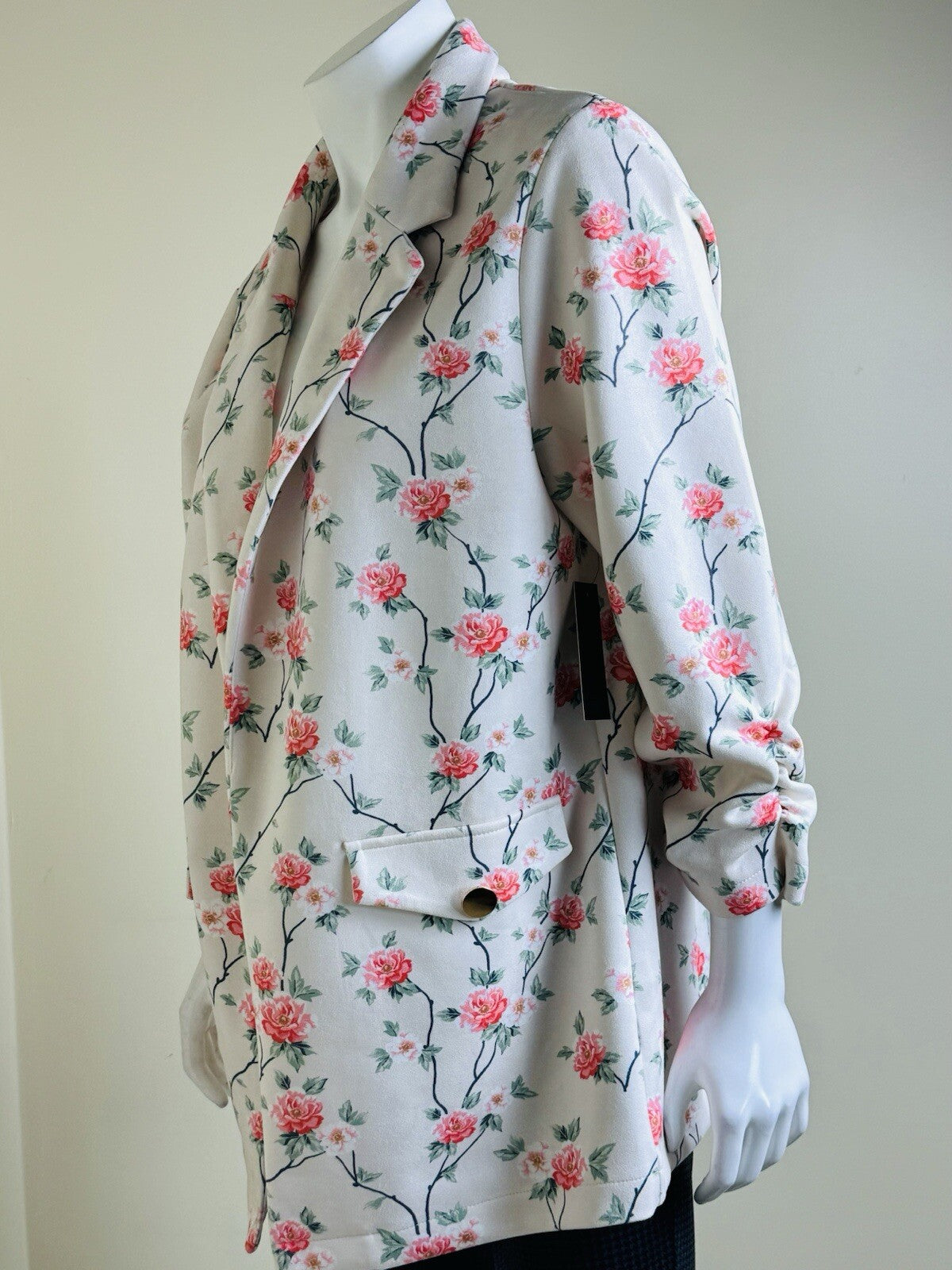 Alice Blue Women’s Floral Cardigan Jacket Sz XL. (B.107)