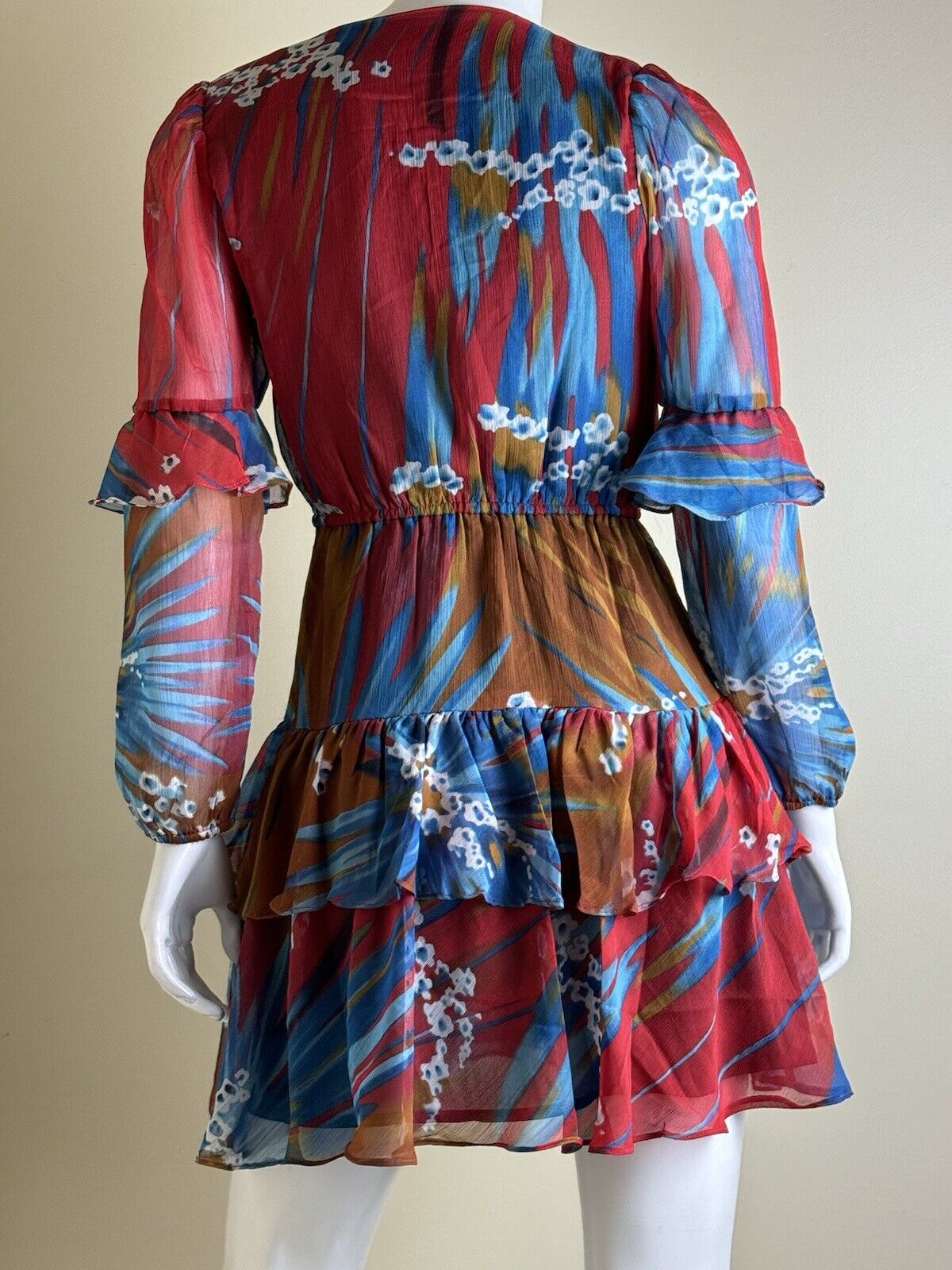 $248 WALTER BAKER Women’s Devina Dress Rio Palm Sz S. (B.18)