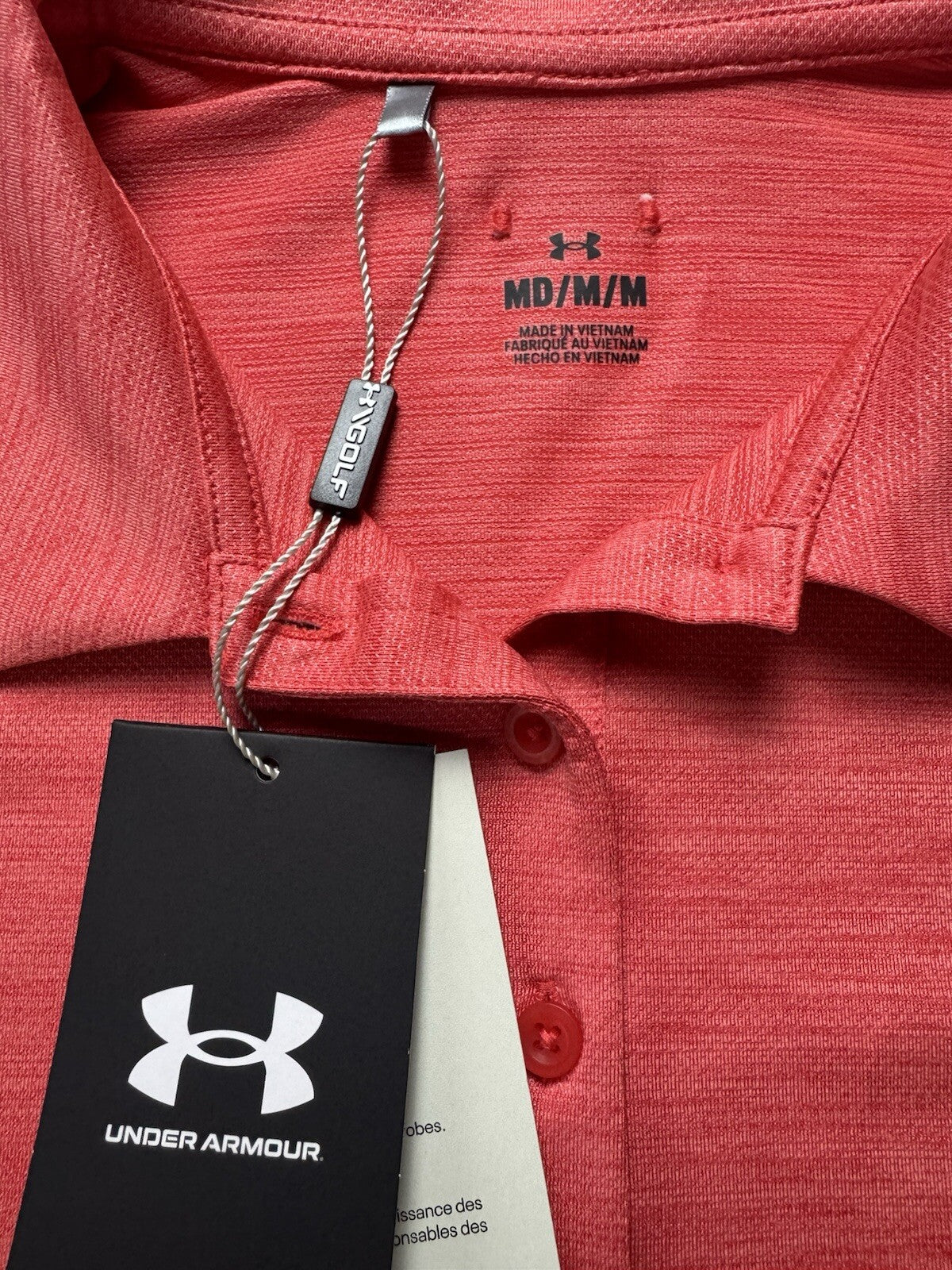 Under Armour Women's Golf Tennis Shirt Sz M. (B.135)