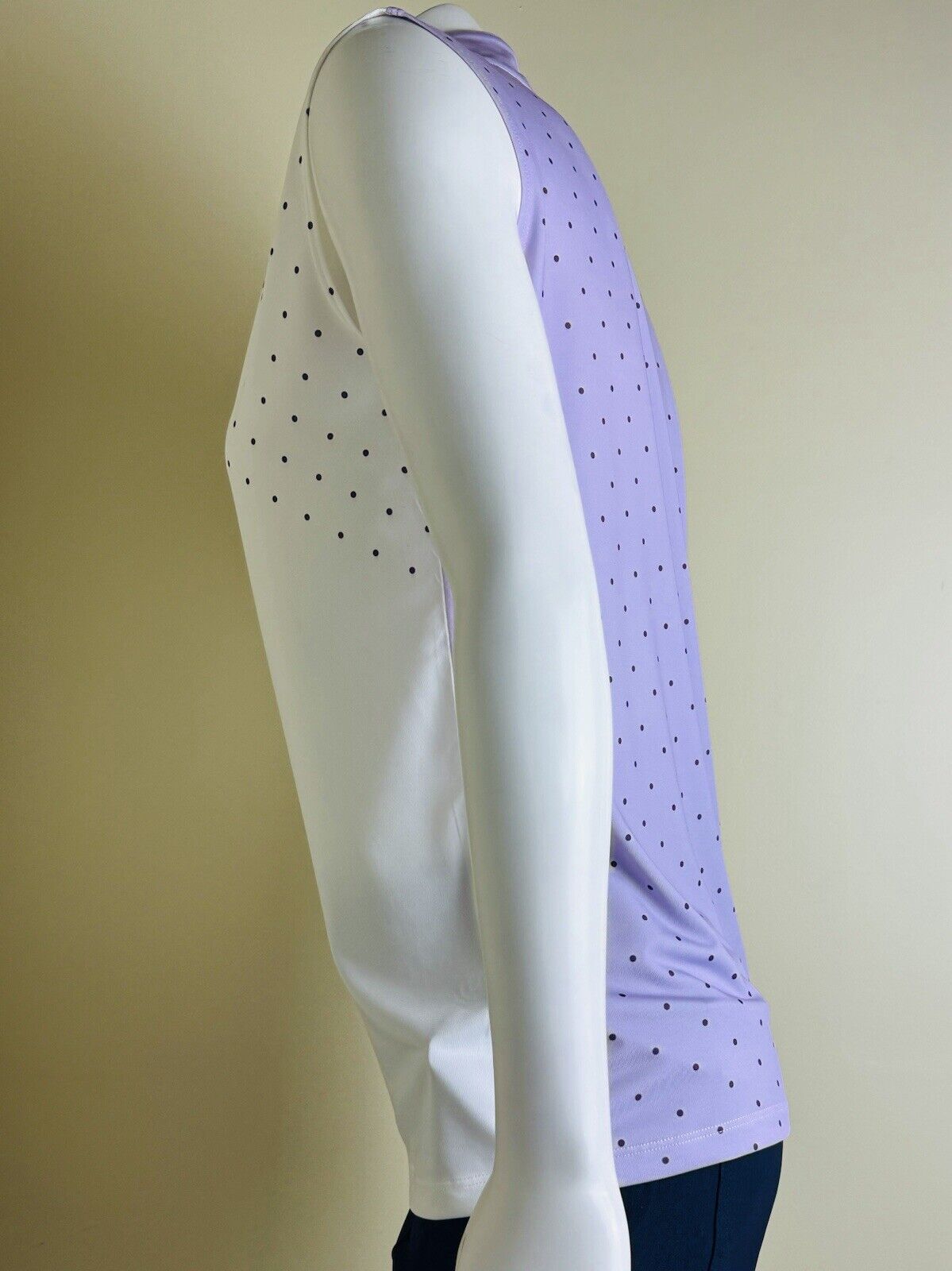 H5G High 5 Golf Women’s Polka Dots Polo Shirt Sz S. (B.72)