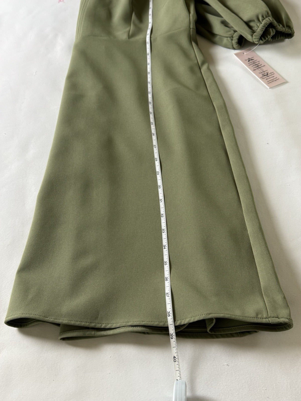 $128 NANETTE LEPORE Green Fit- Flared Dress Sz 10. (B.191)
