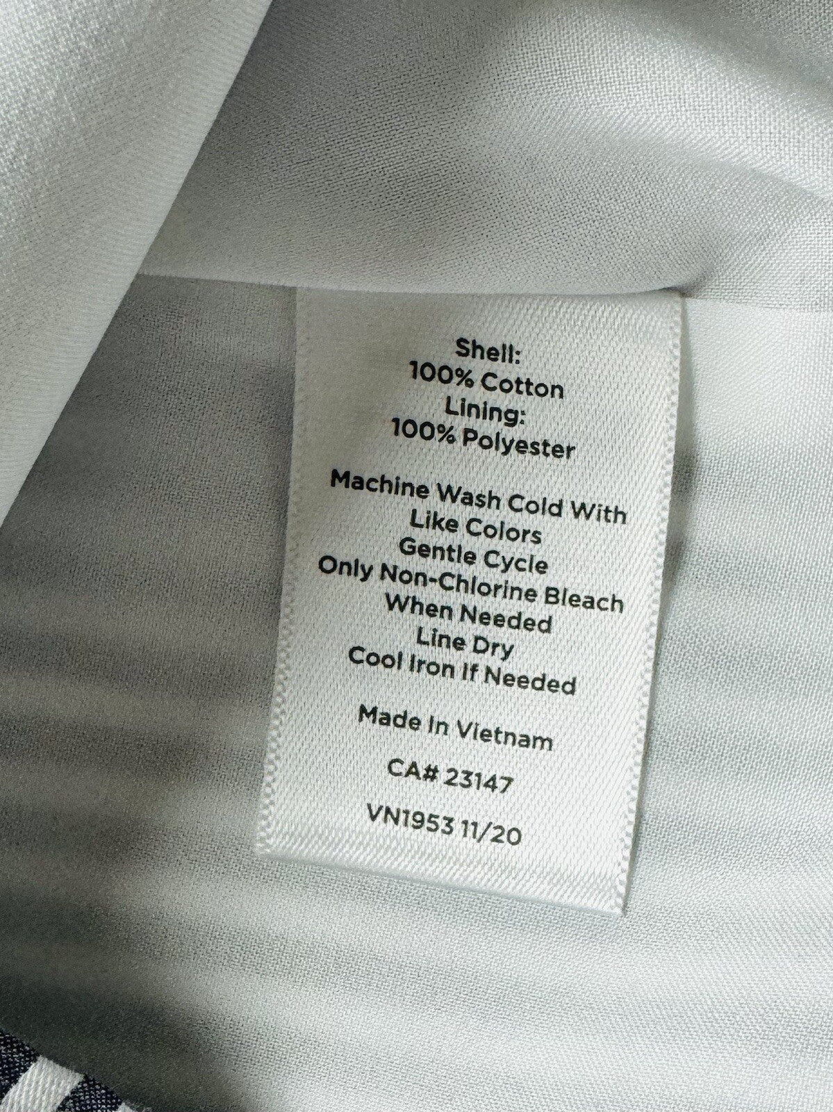 TALBOTS Women’s Gray White Skirt Sz 2 (B.72)