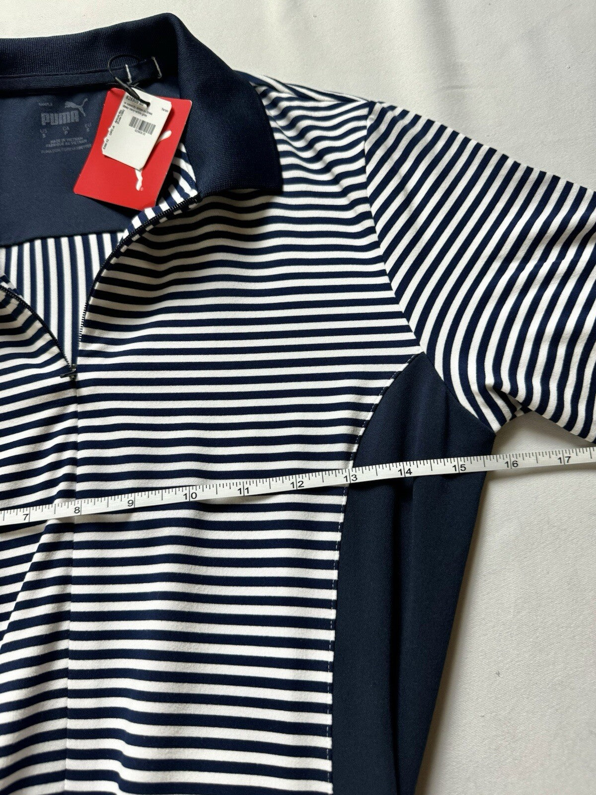 Puma Women’s Polo Striped Dress w/ Shorts Sz S (B.115/7)