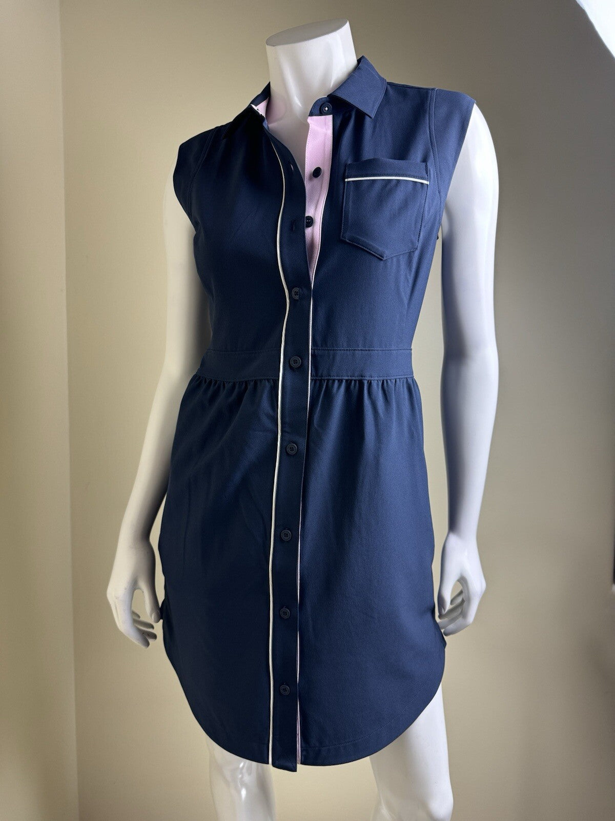 Puma Women’s Polo Navy Dress w/ Shorts Sz S (B.115/6)