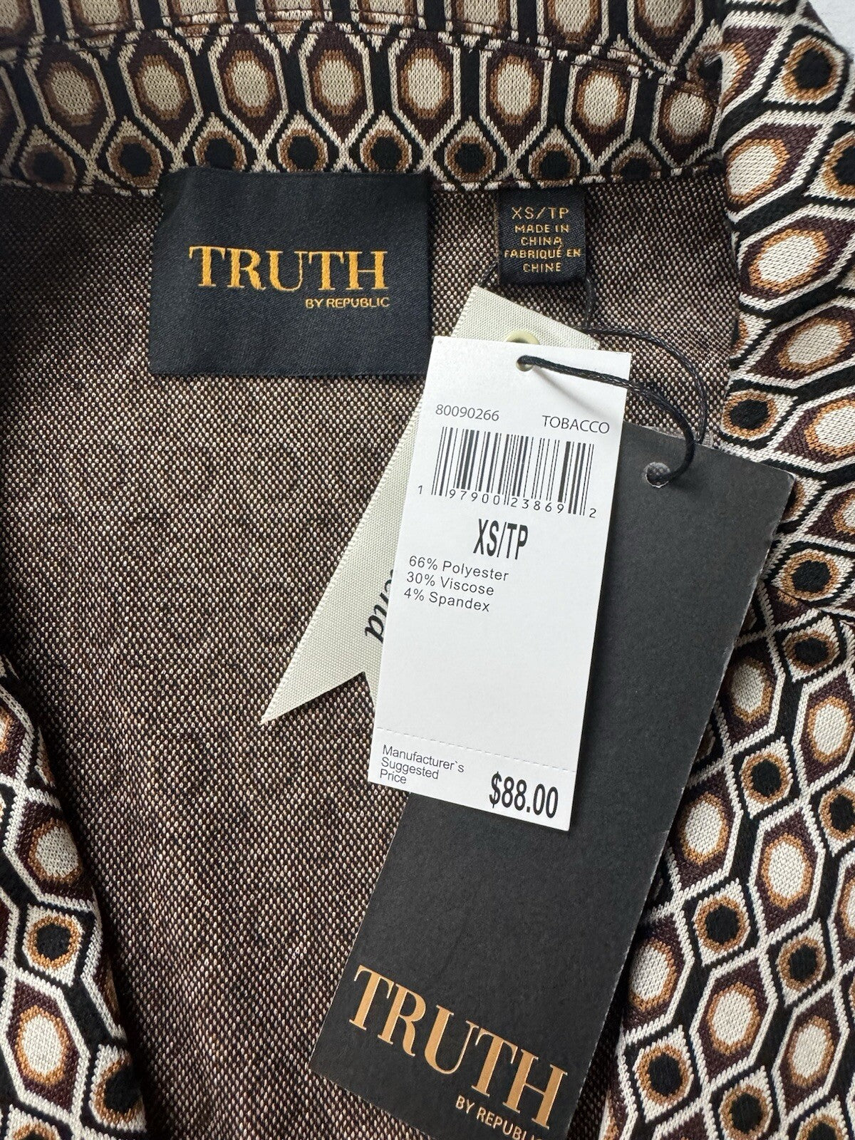 $88 Truth By Republic Women’s Blazer Jacket Sz XS (B.95)