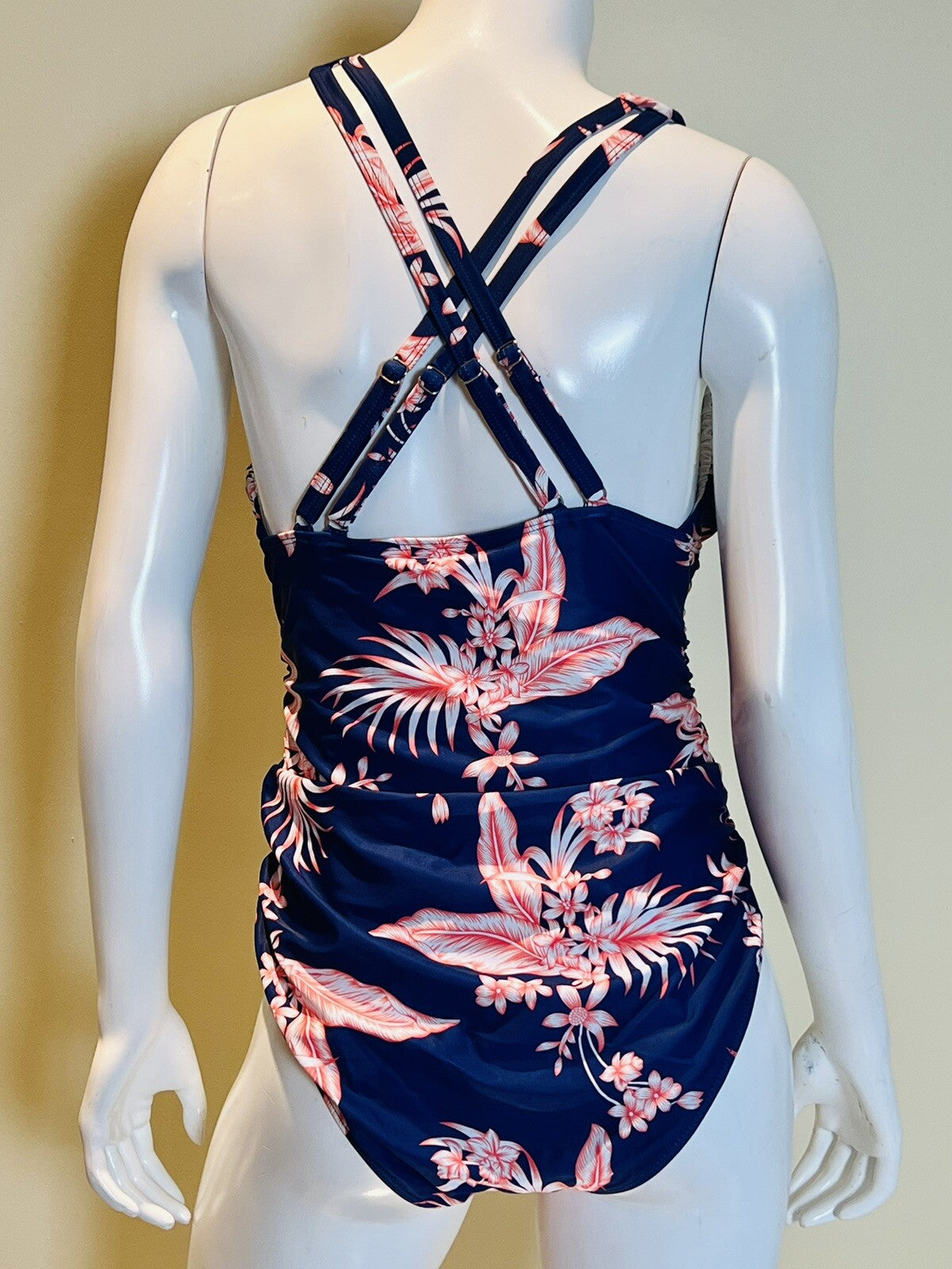 YOU DI AN Womens Swimsuit One Piece Tummy Control Size XL Floral (6)