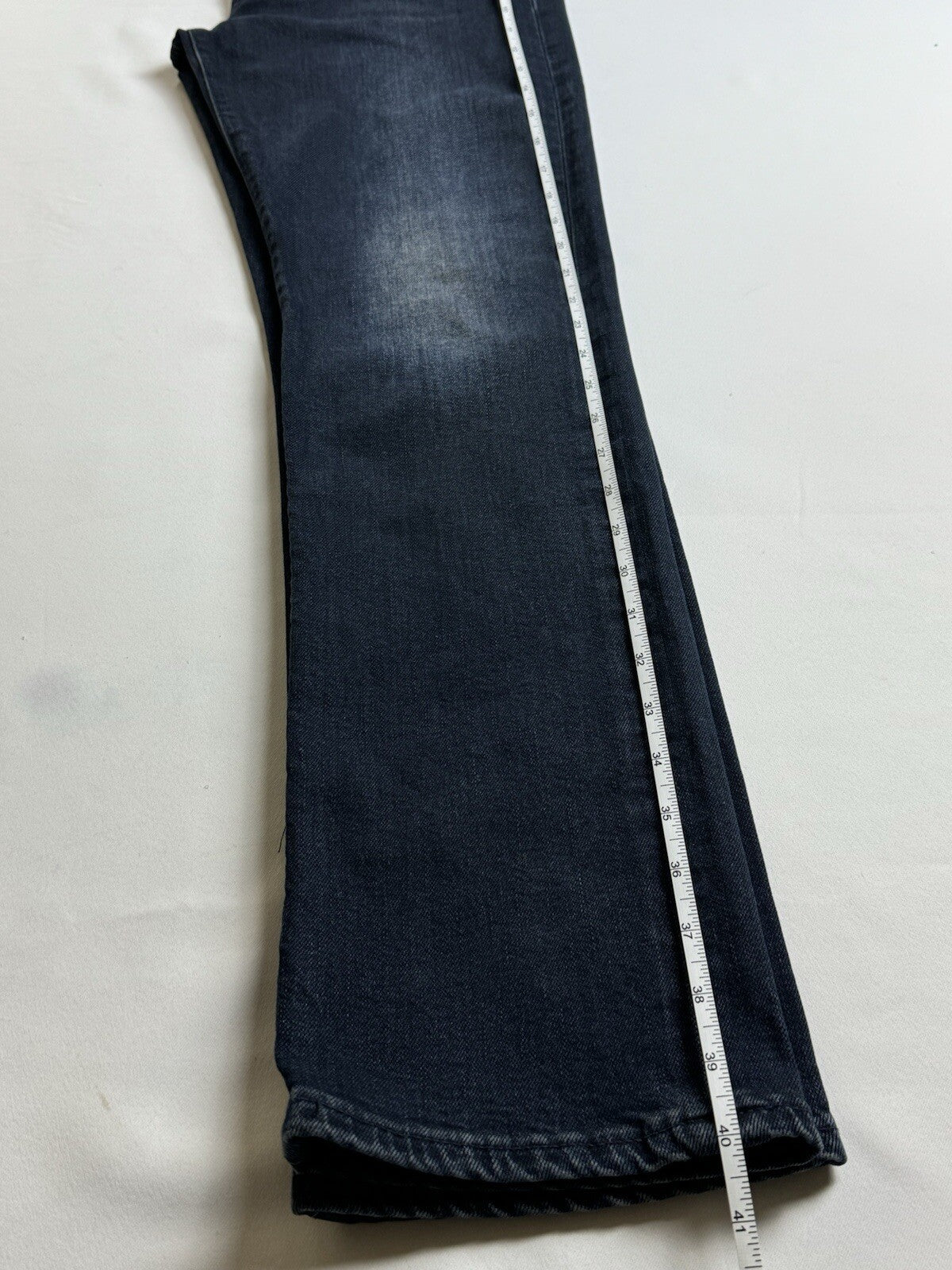$228 7 for all Mankind Jeans Women’s Black Sz 28 (B.94)